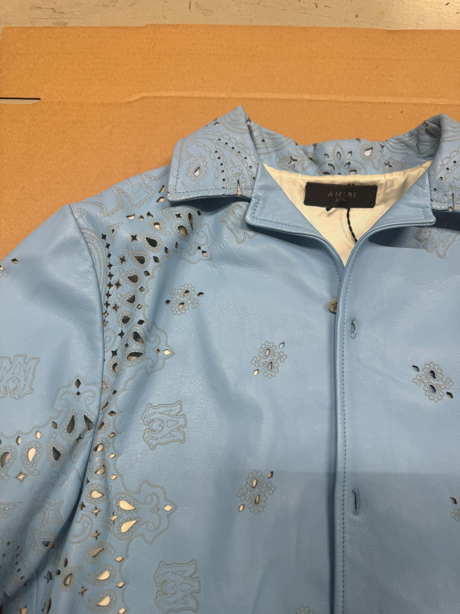 Amiri o1alsim10925 Star-Bandana Cut Out Full Set Shirt And Shorts Size US M / EU 48-50 / 2 - 5 Thumbnail