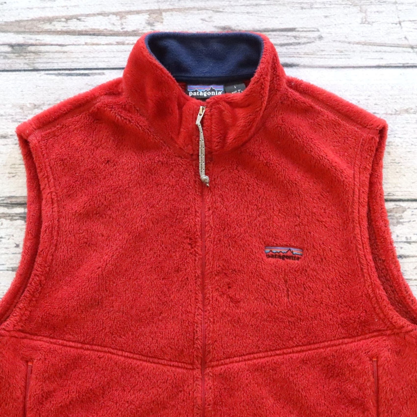 Patagonia Vintage Patagonia R2 Vest - Men - L - Red - Windbreaker - Polyester - Made in USA Size US L / EU 52-54 / 3 - 2 Thumbnail