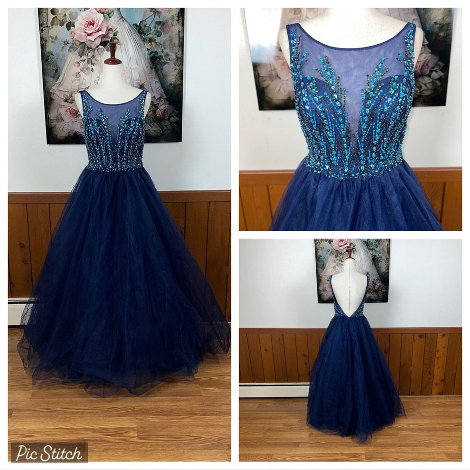 Other Gorgeous Blush Prom by Alexia Tulle Prom Gown! Size S / US 4 / IT 40 - 1 Thumbnail