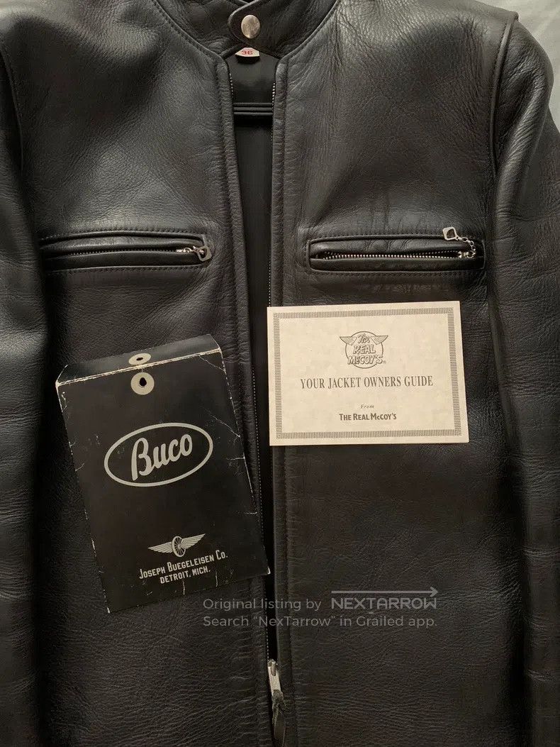 Buco Buco Classic motorcycle leather jacket Size US S / EU 44-46 / 1 - 5 Thumbnail