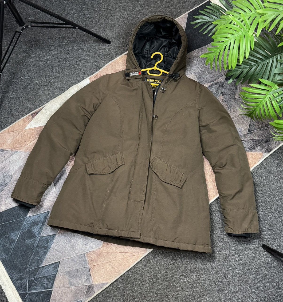 Woolrich Woolen Mills WOOLRICH JOHN RICH & BROS WOMANS DOWN JACKET PUFFER PARKA Size L / US 10 / IT 46 - 14 Thumbnail
