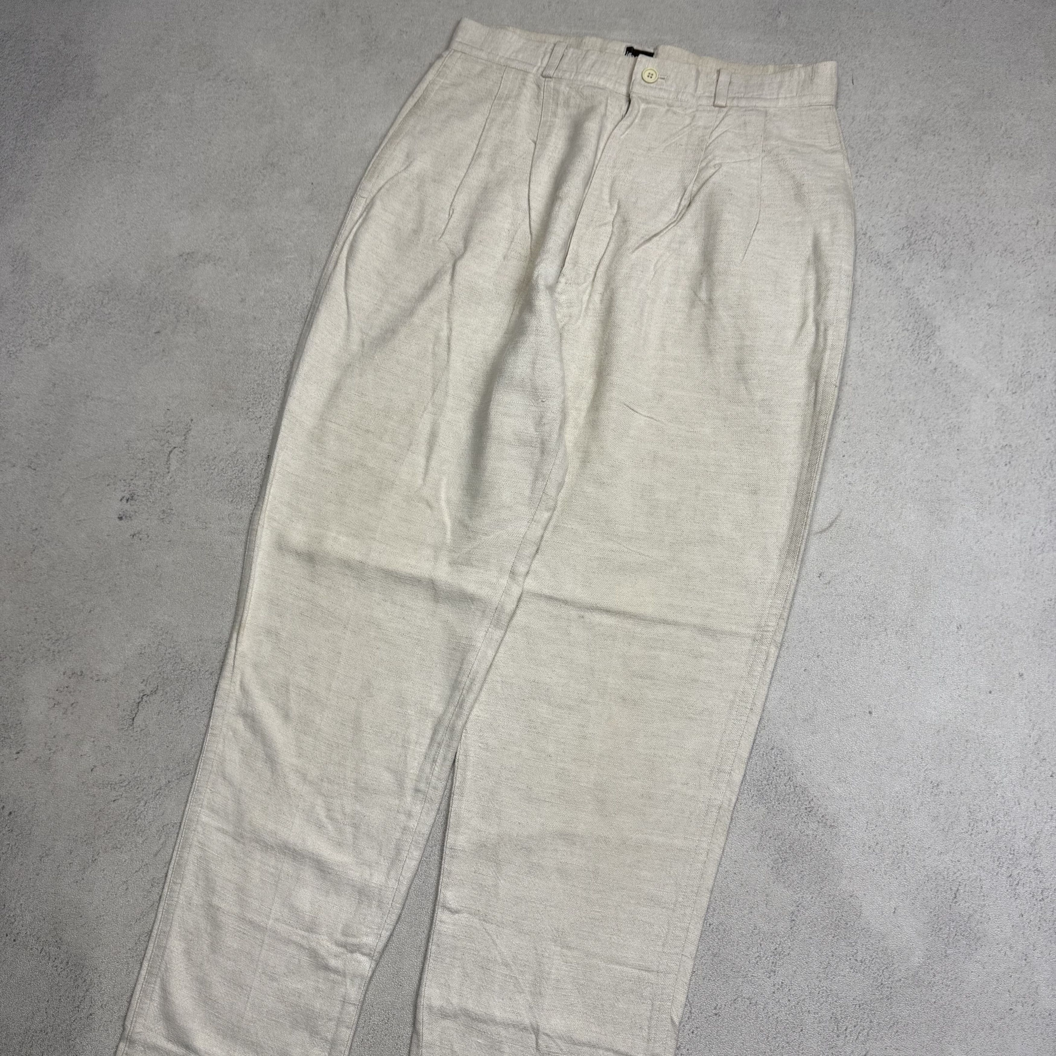 Issey Miyake Vintage Issey Miyake Hemp Rayon Pants Size US 28 / EU 44 - 2 Thumbnail