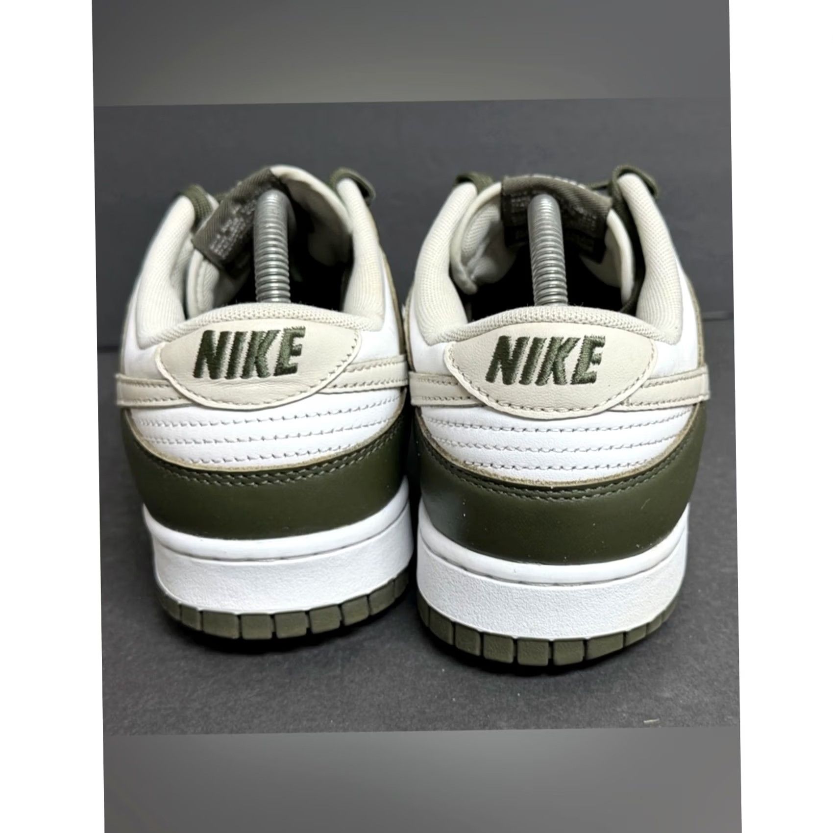 Nike Nike Dunk Low Oil Green Cargo Khaki White FN6882-100 Men 9.5 Shoes Size US 10 / EU 43 - 7 Thumbnail