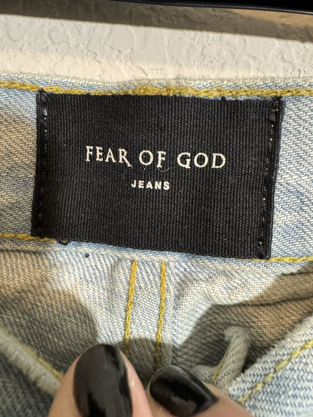 Fear of God Distressed Denim Zipped Hem Denim Size US 36 / EU 52 - 6 Thumbnail