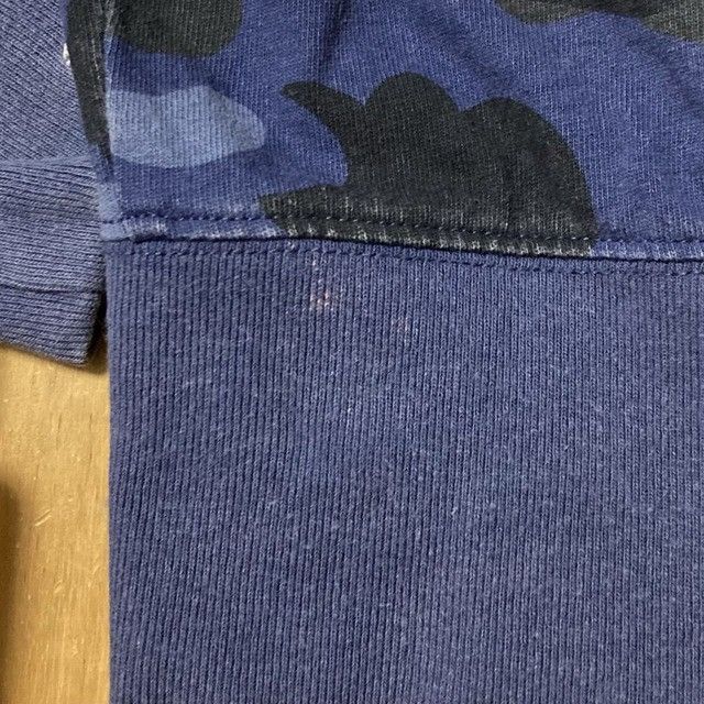 Bape BAPE × CHAMPION Zip Hoodie a bathing ape Blue Camo Size US S / EU 44-46 / 1 - 7 Thumbnail