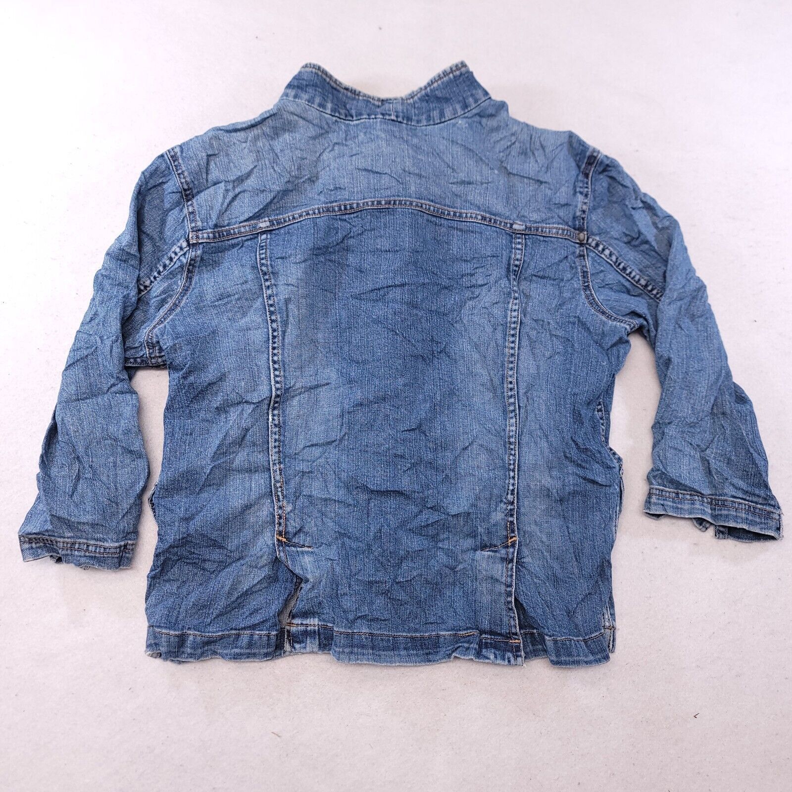 Mossimo Mossimo Casual Button Denim Jean Jacket Womens Size L Blue Size L / US 10 / IT 46 - 9 Thumbnail