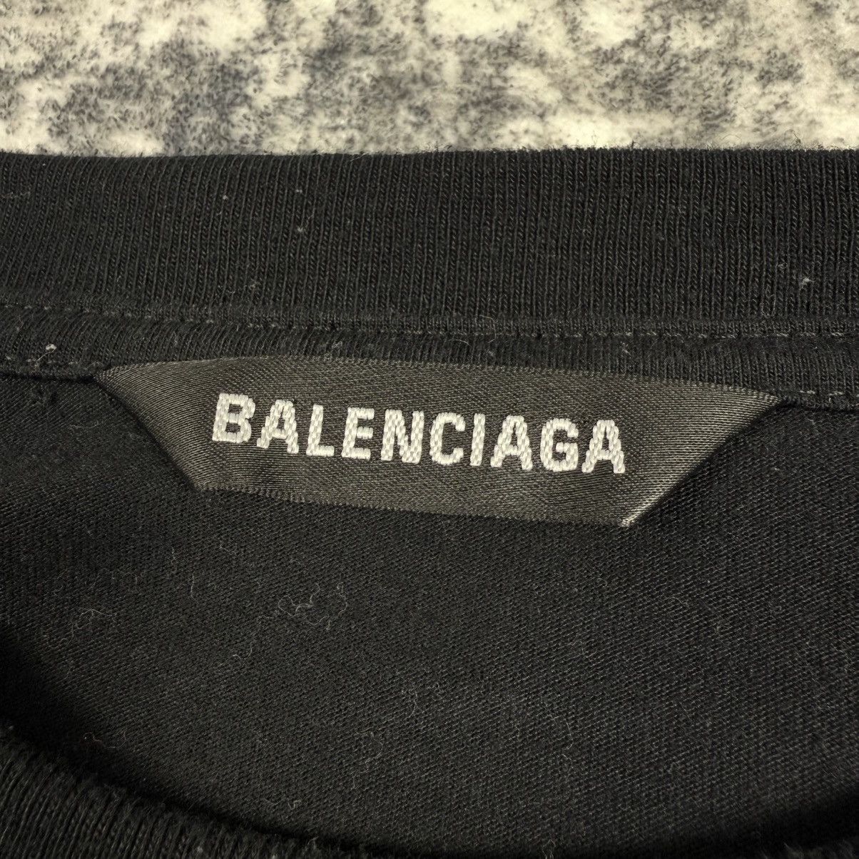 Balenciaga Balenciaga Languages Logo 'Black/Multicolor' T-Shirt Size US M / EU 48-50 / 2 - 3 Thumbnail