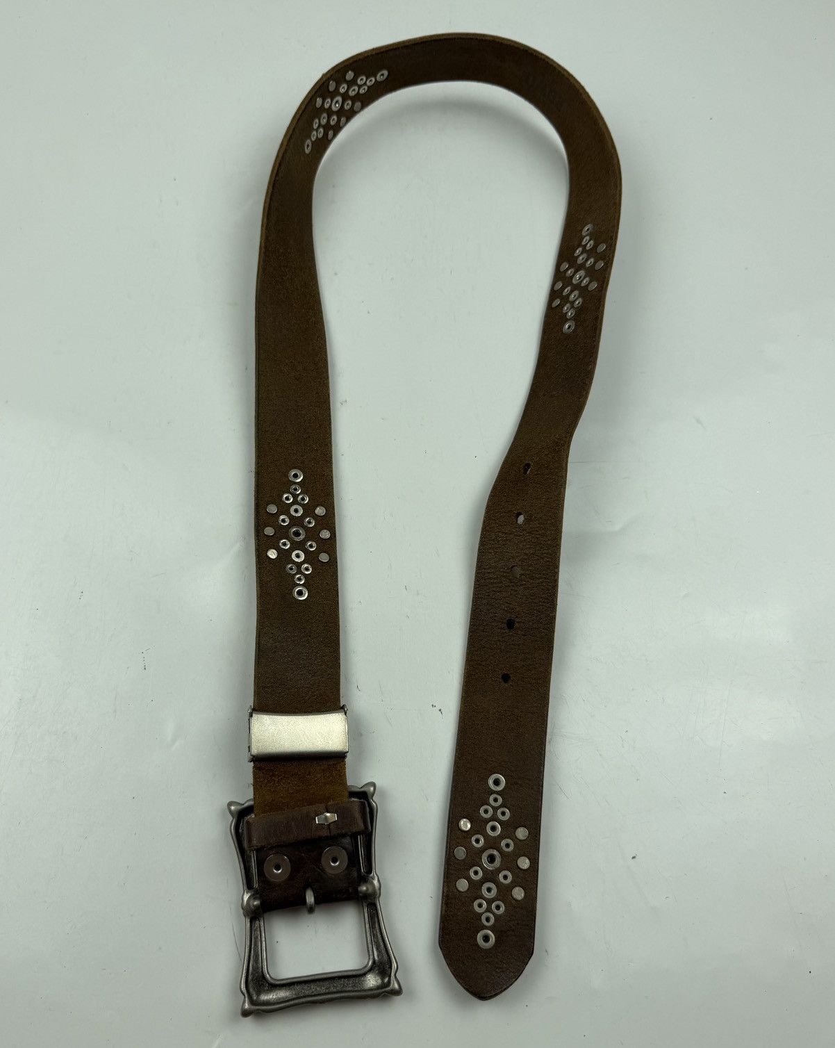 Edwin punk style edwin studded leather belt tc55 Size 34 - 4 Thumbnail