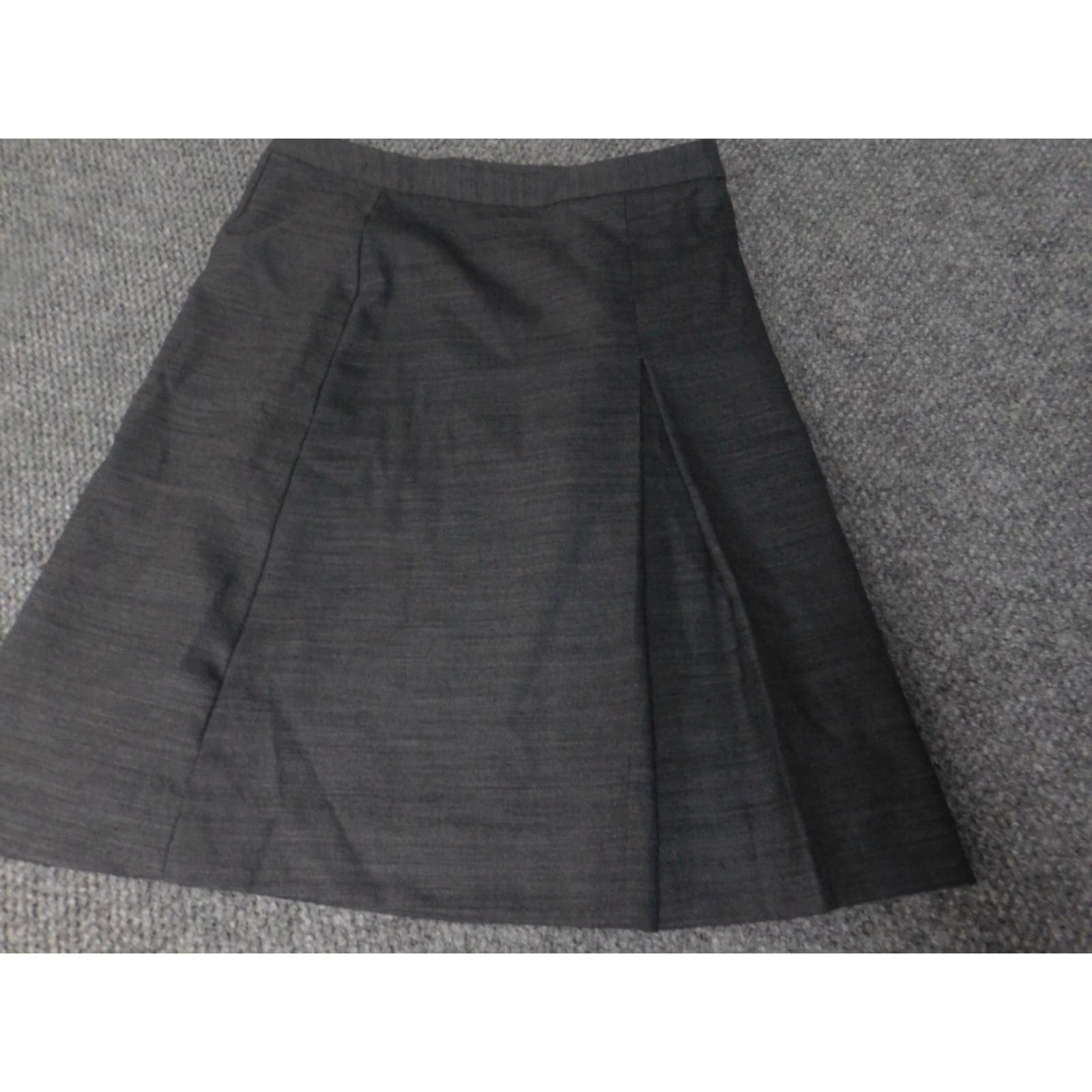 Gap Gap Womens Skirt 2 Blue A-line Zip Size 26" / US 2 / IT 38 - 3 Thumbnail