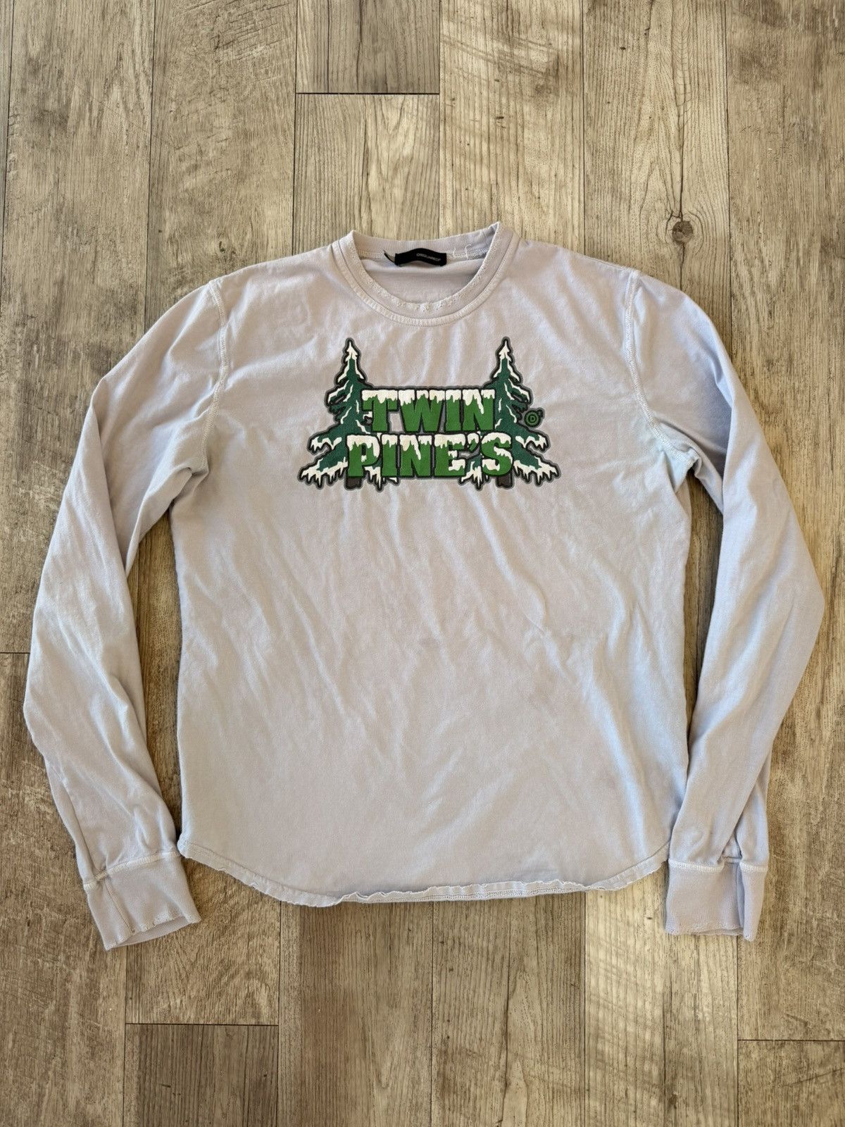 Dsquared2 FW 2004 Twin Pines distressed longsleeve Size US XL / EU 56 / 4 - 1 Thumbnail