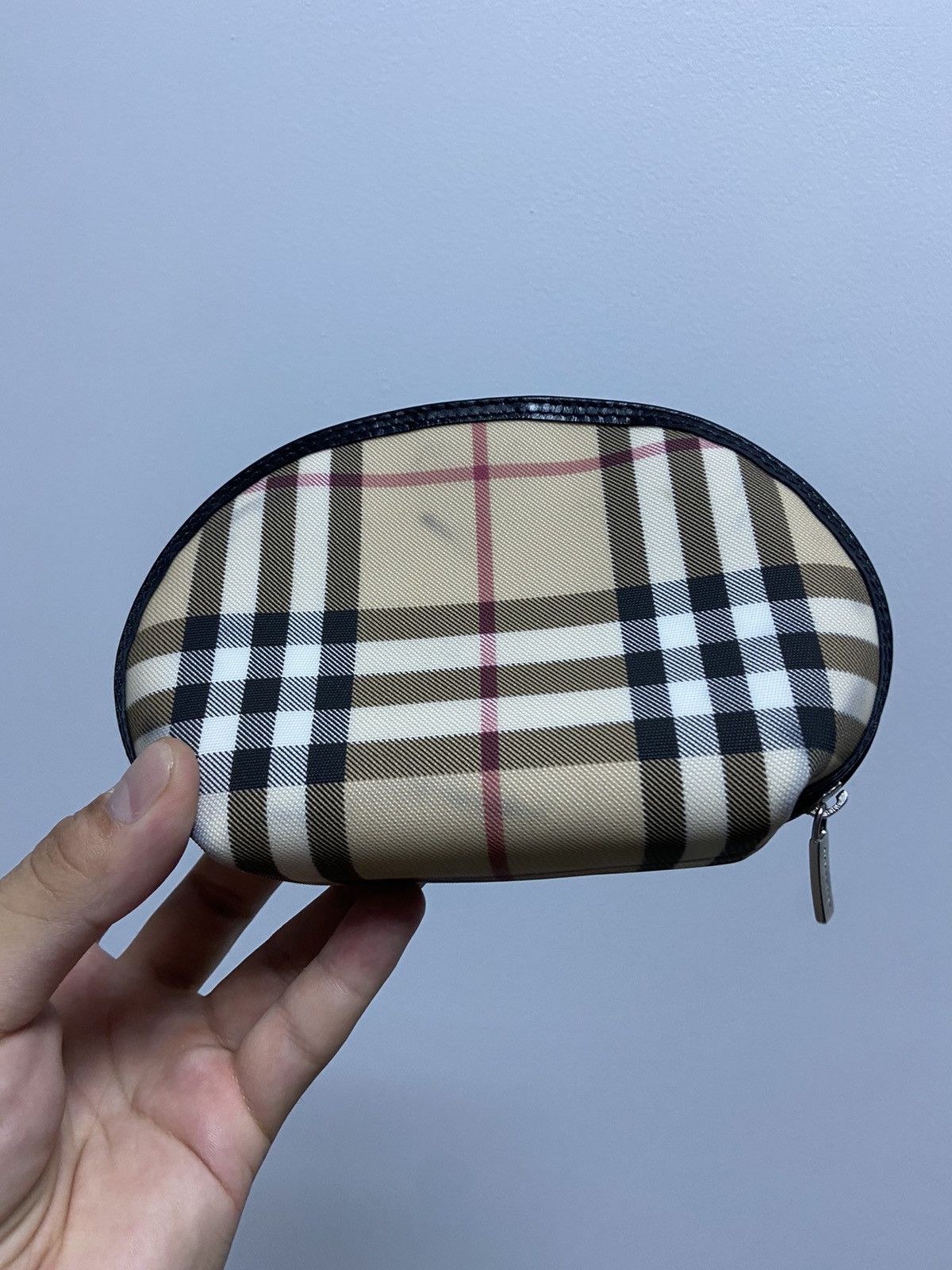 Burberry × Vintage Burberry Small Bag Vintage Nova Check Logo Luxury Size ONE SIZE - 9 Thumbnail