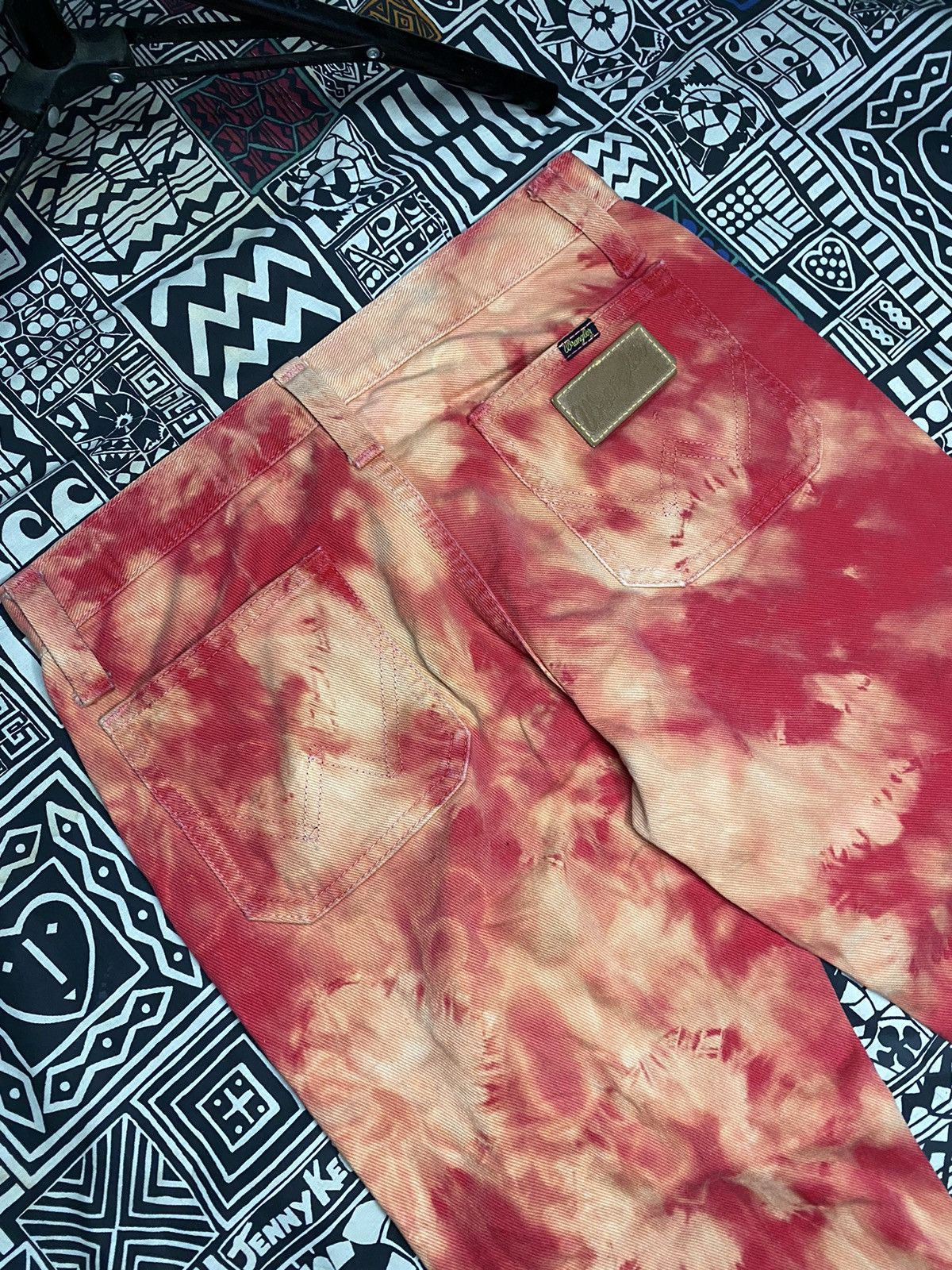 14th Addiction × Japanese Brand × Wrangler Wrangler 80s Flared Jeans Pants Size 29" - 8 Thumbnail