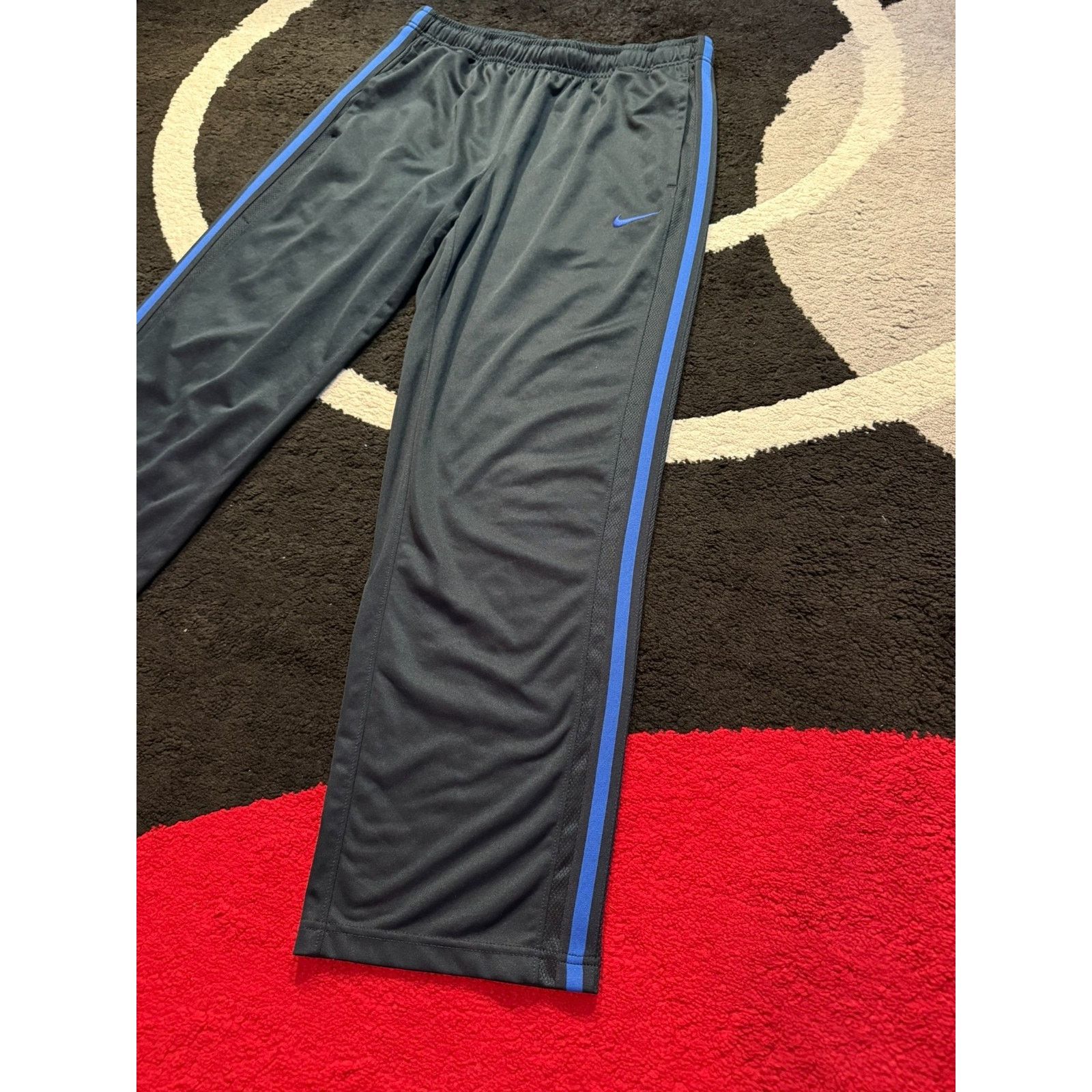 Nike Nike Dri-Fit Track Pants Blue Athletic Joggers Men’s Size M Size US 32 / EU 48 - 4 Thumbnail