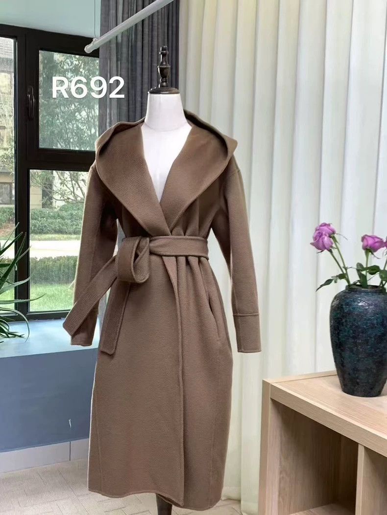 Max Mara Max Mara Hooded bathrobe coat coat Size L / US 10 / IT 46 - 1 Thumbnail