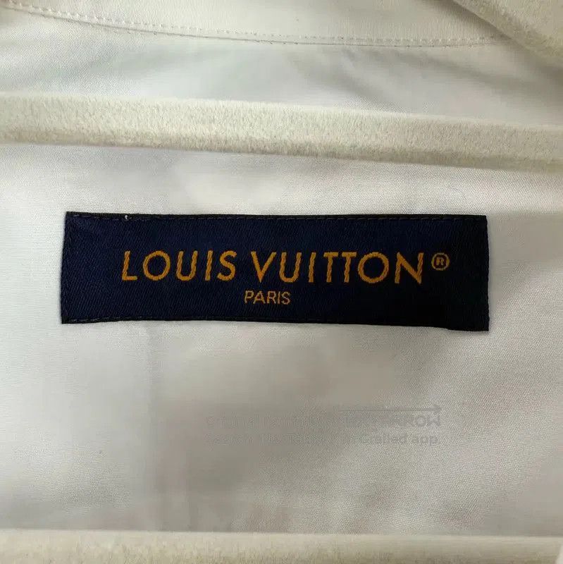 Louis Vuitton Louis Vuitton White Cotton Men's Shirt . Size US S / EU 44-46 / 1 - 7 Thumbnail
