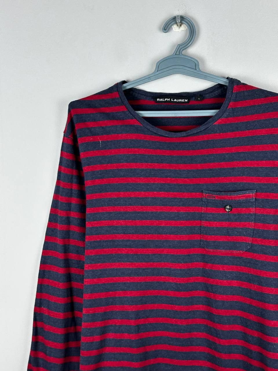 Ralph Lauren Black Label Ralph Lauren Black Label Light Hemp Striped T Shirt Size US XXL / EU 58 / 5 - 3 Thumbnail