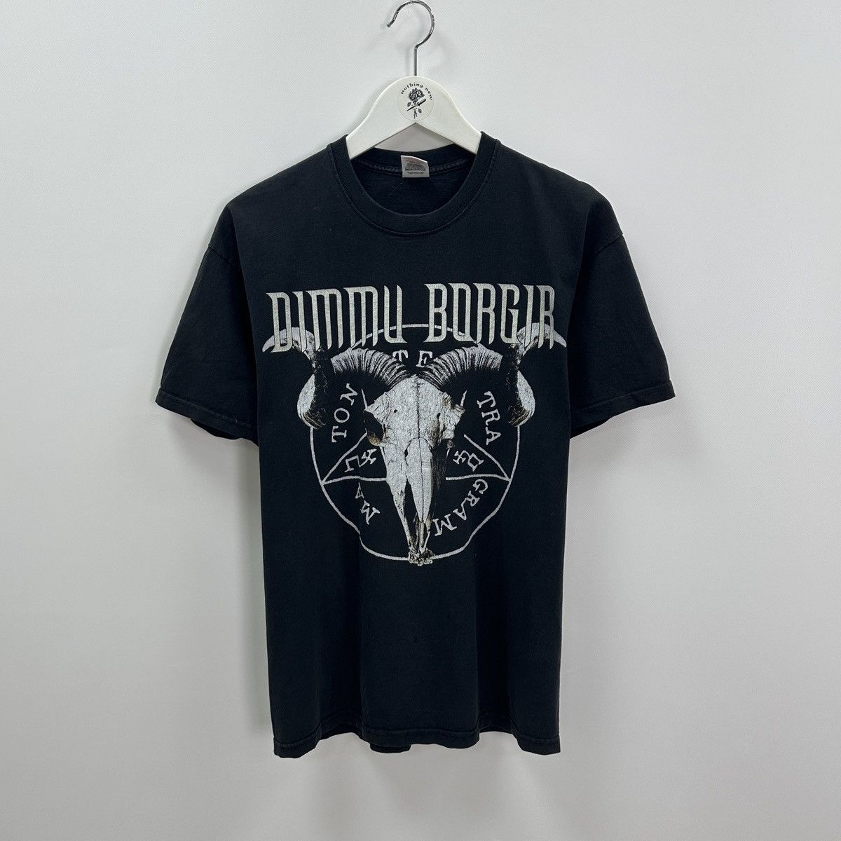 Band Tees Vintage 00s Dimmu Borgir Spiritual Metal Rock y2k og tee og Size US M / EU 48-50 / 2 - 1 Thumbnail