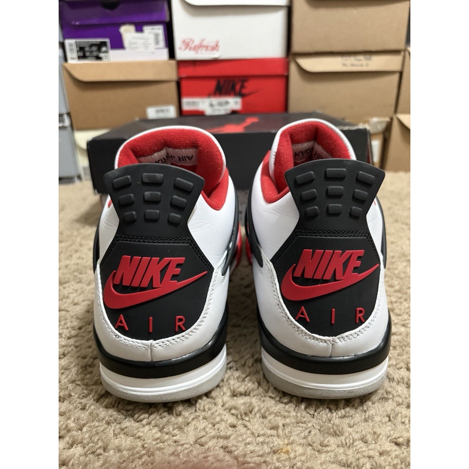 Jordan Brand Size 13 - Jordan 4 Retro Fire Red (2020) (DC7770-160) Size US 13 / EU 46 - 5 Thumbnail