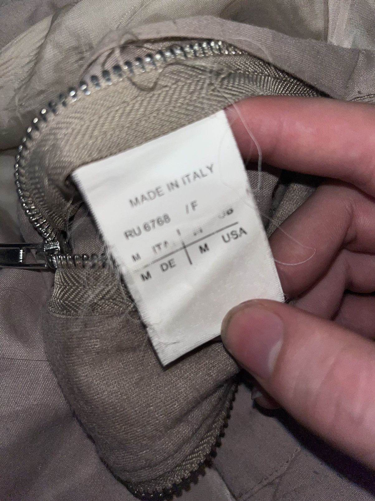 Rick Owens SS10 "Release" Wool Globa Jacket Size US M / EU 48-50 / 2 - 5 Thumbnail