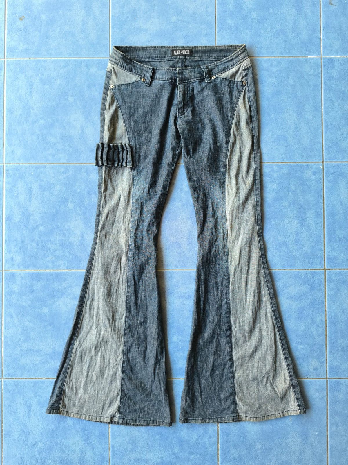 LB-03 Japanese Brand Flared Jeans