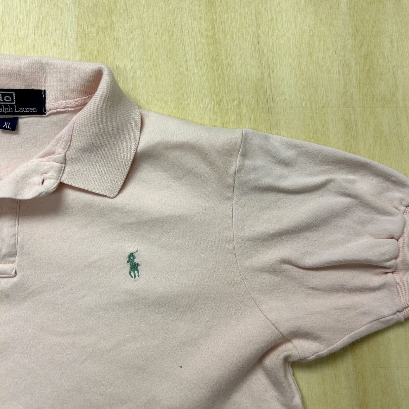 Polo Ralph Lauren Polo Shirt Mens XL Pink Puff Sleeve Embroidered Logo Polo by Ralph Lauren Shirt Size US XL / EU 56 / 4 - 2 Thumbnail