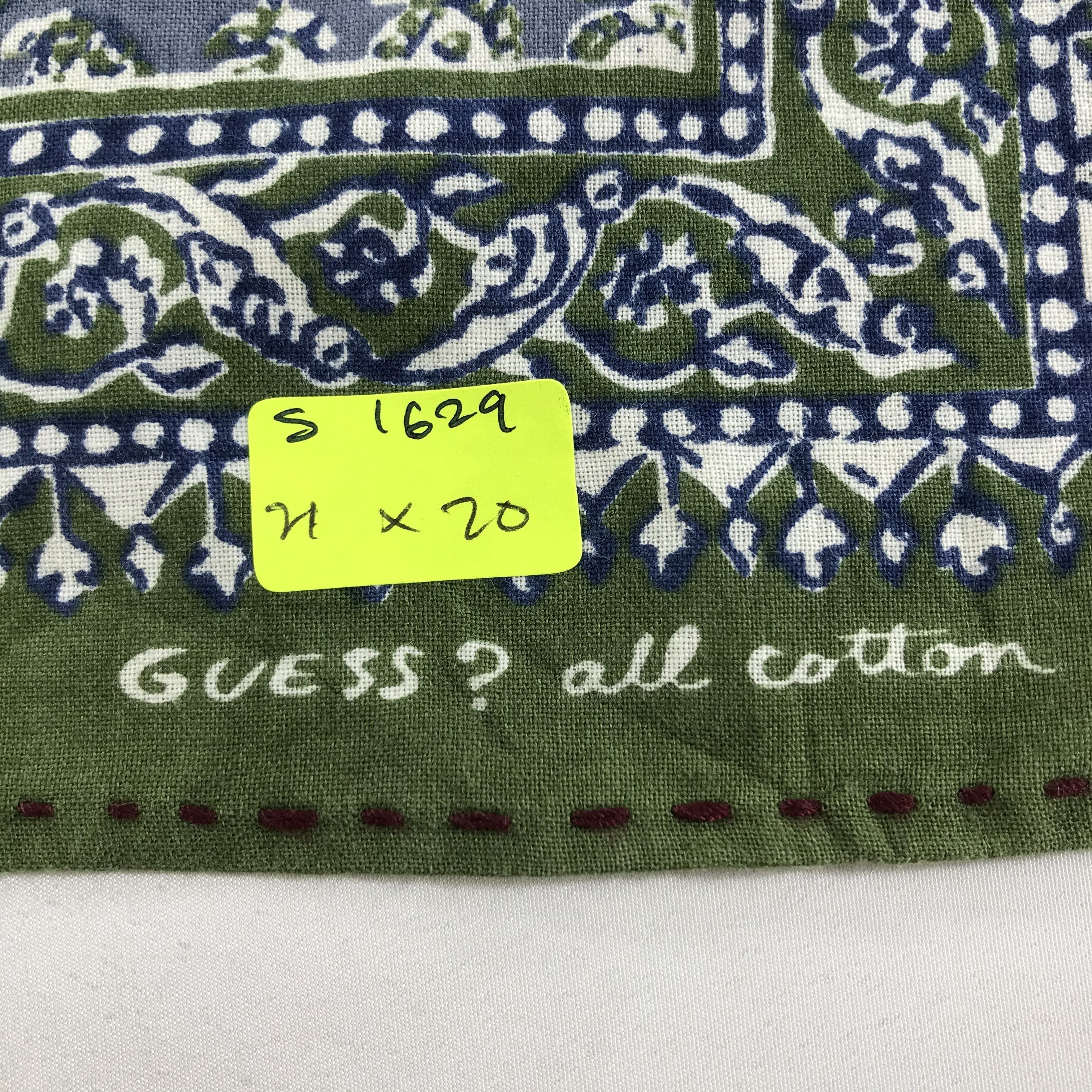 Guess × Vintage Guess Bandana / Handkerchief / Neckerchief - S1629 Size ONE SIZE - 5 Thumbnail