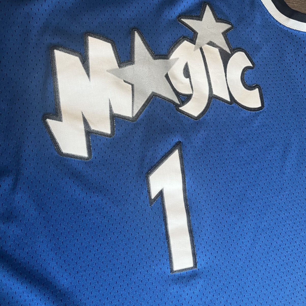 NBA Vintage Nike Tracy McGrady Orlando Magic #1 Home Jersey 2002 Size US M / EU 48-50 / 2 - 3 Thumbnail