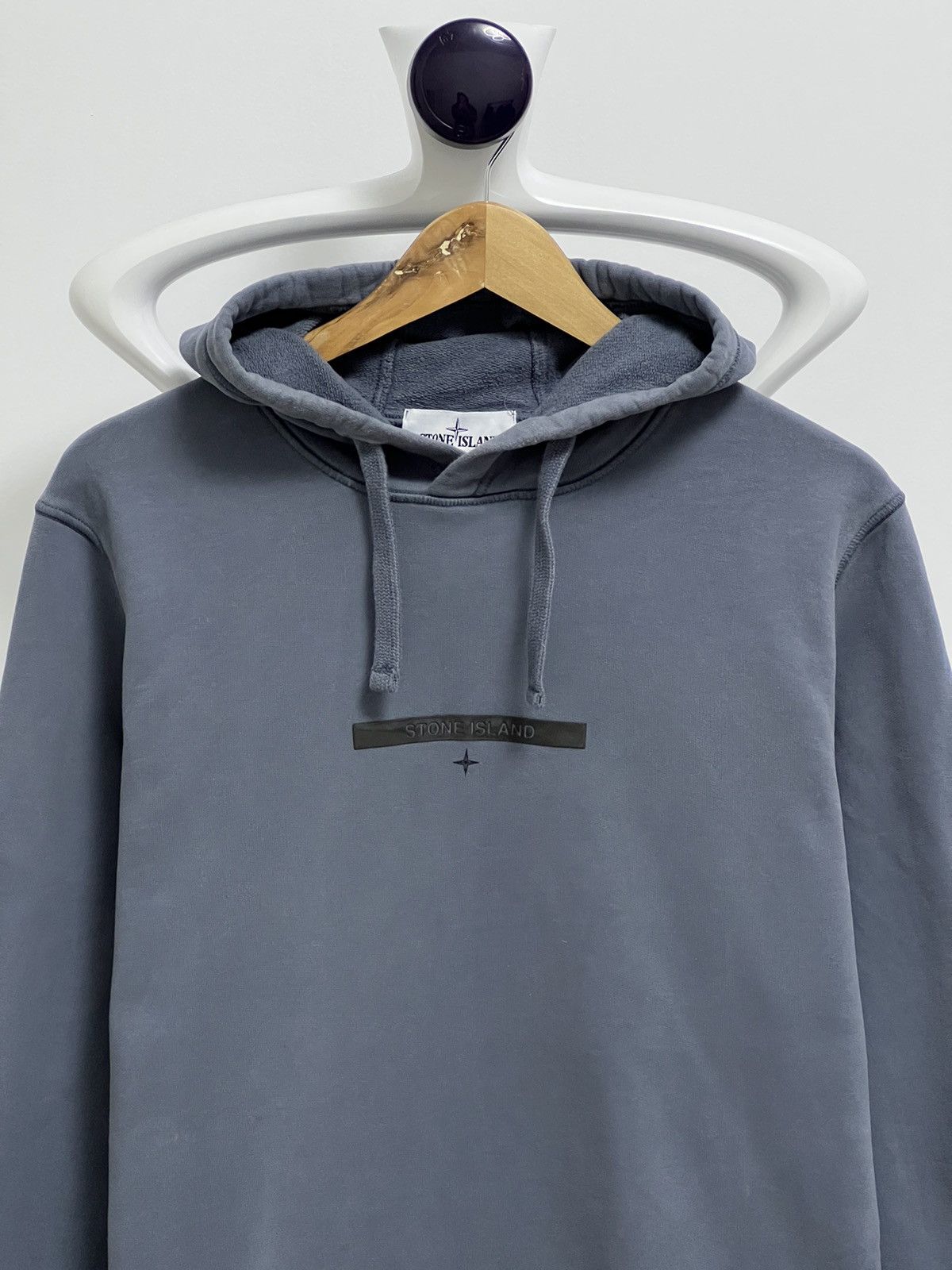 Designer × Stone Island Grey Stone Island hoodie Size US M / EU 48-50 / 2 - 2 Thumbnail