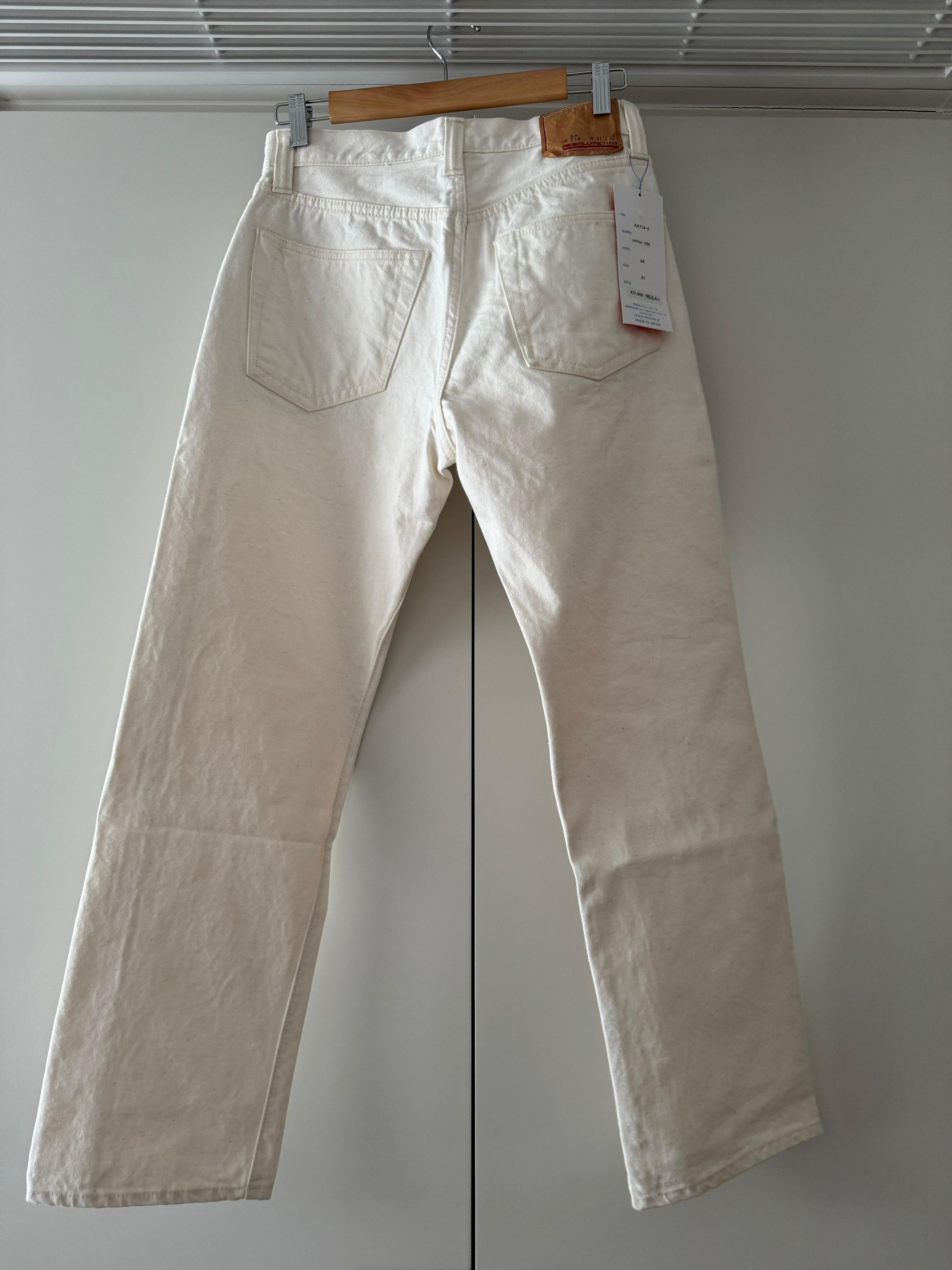 RESOLUTE AA714 White Denim 31/32 Size US 31 - 5 Thumbnail