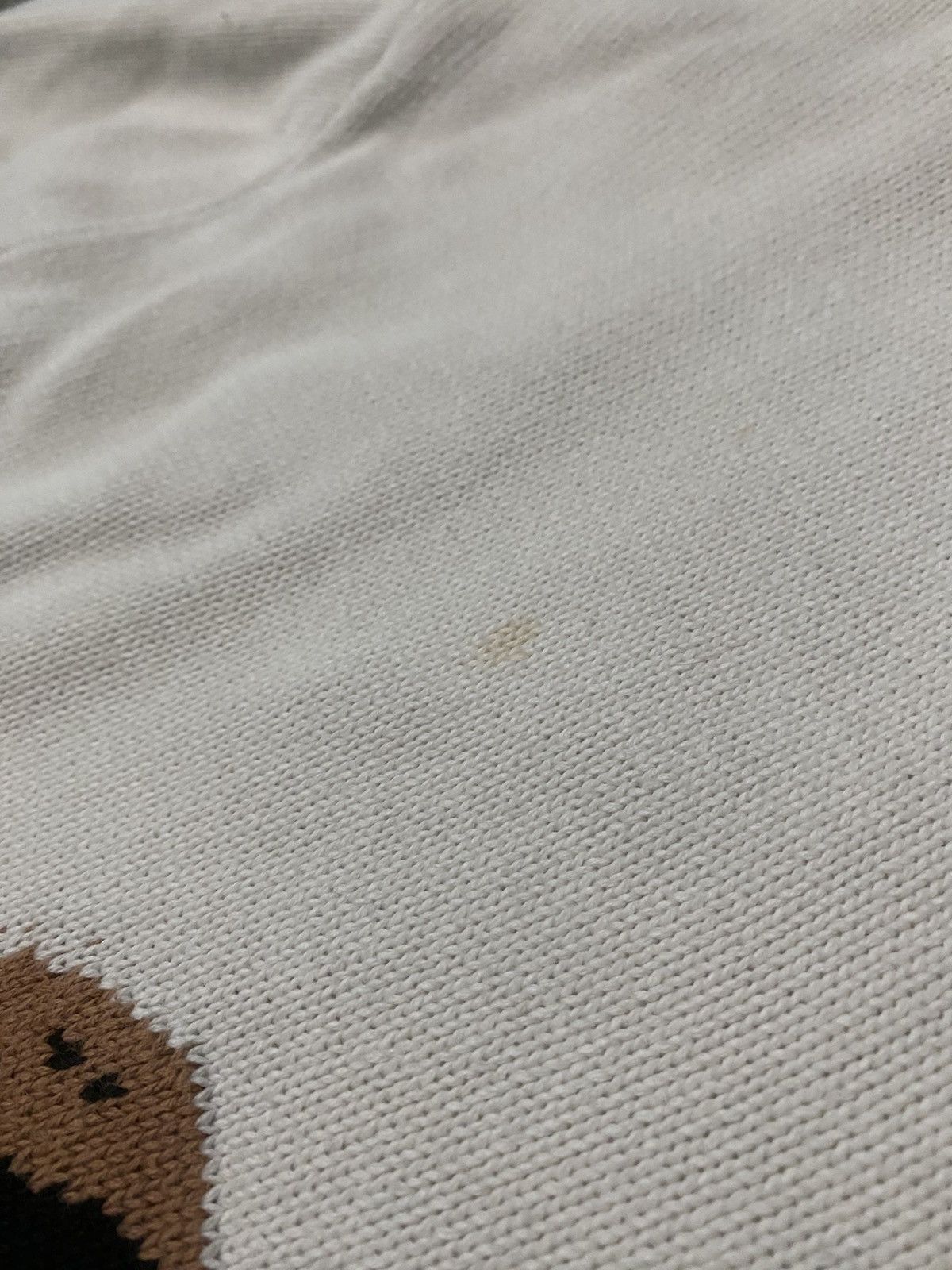 Fuck The Population FTP Bear Knit Sweater (White) Size US XL / EU 56 / 4 - 8 Thumbnail