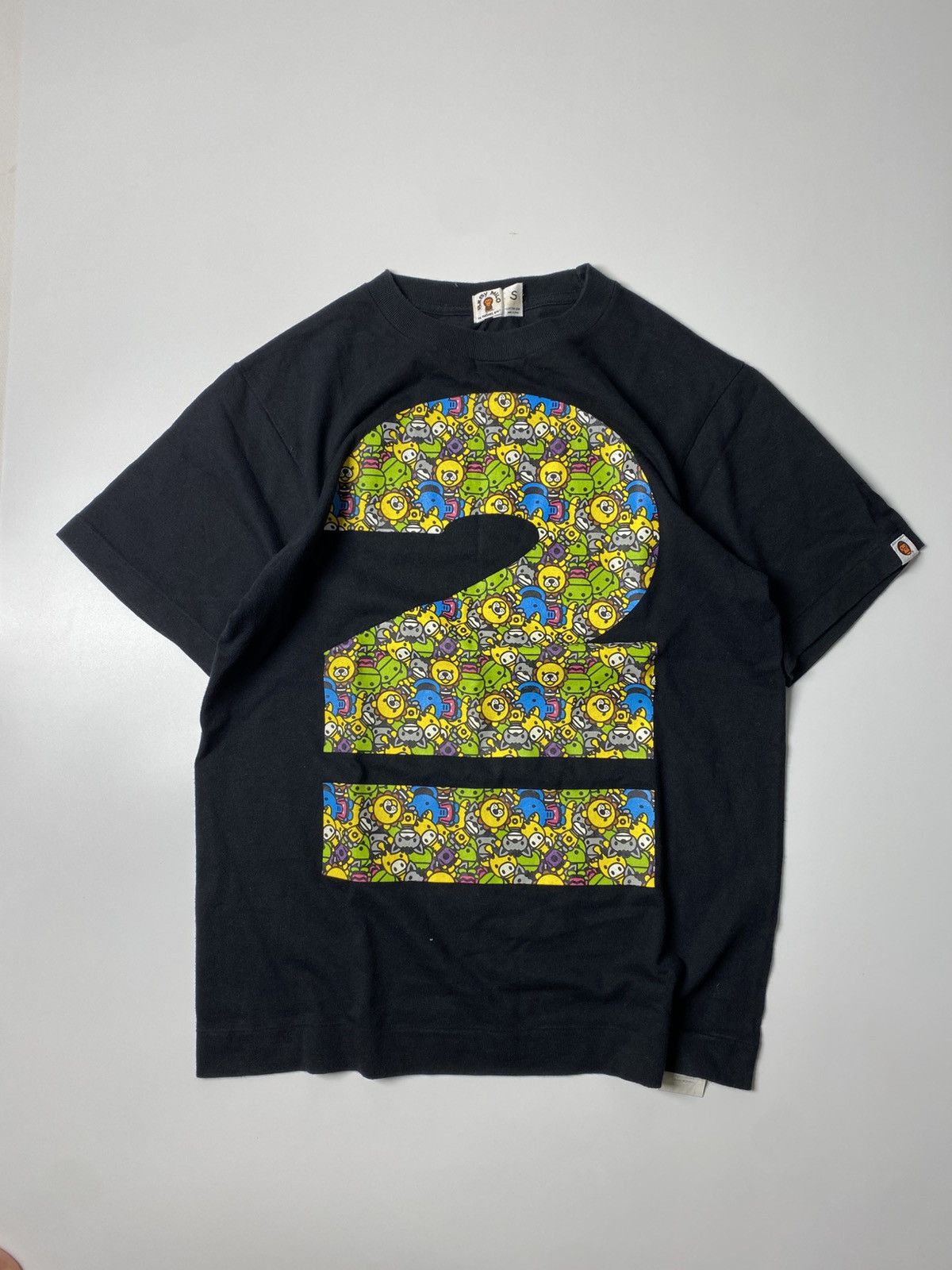 Bape RARE OG BAPE BABY MILO 2ND ANNIVERSARY TEE Size US S / EU 44-46 / 1 - 1 Thumbnail