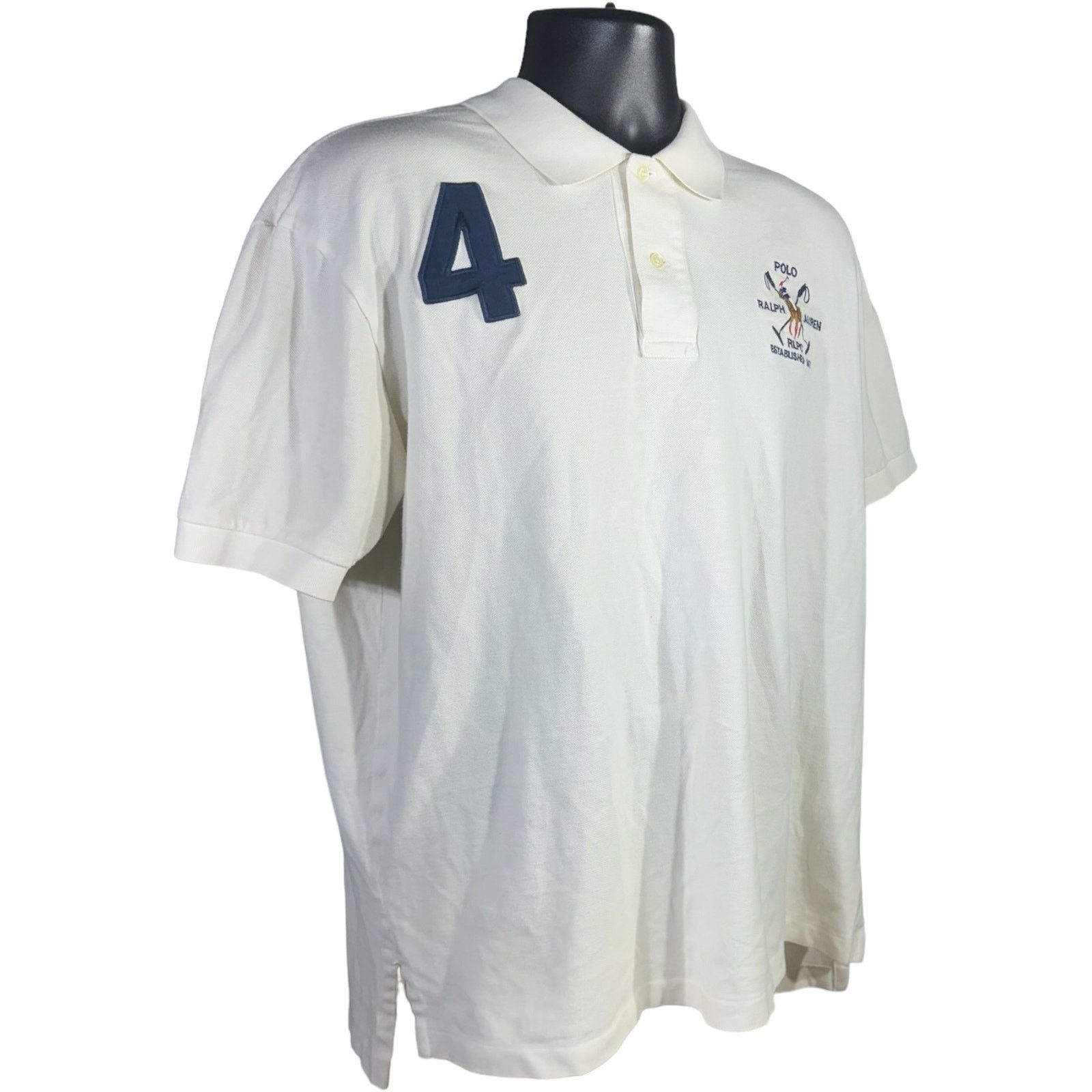 Polo Ralph Lauren Polo Ralph Lauren RLPC Short Sleeve Polo Size US XL / EU 56 / 4 - 4 Thumbnail