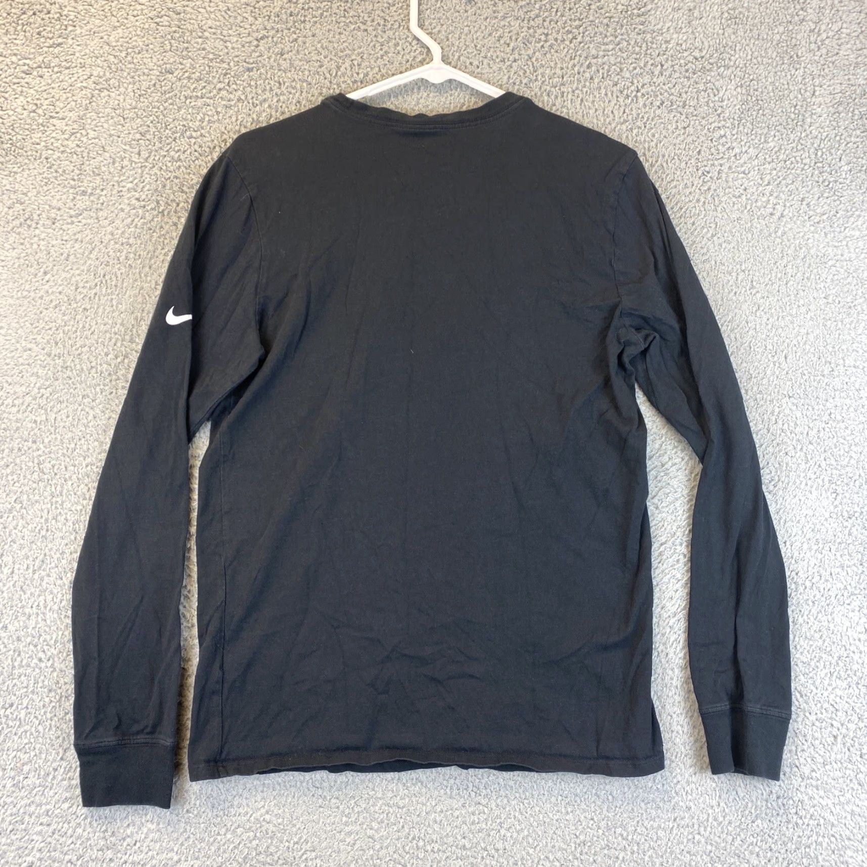 Nike NIKE Men's Hockey Long Sleeve T-Shirt M Black 70-12 Size US M / EU 48-50 / 2 - 6 Thumbnail