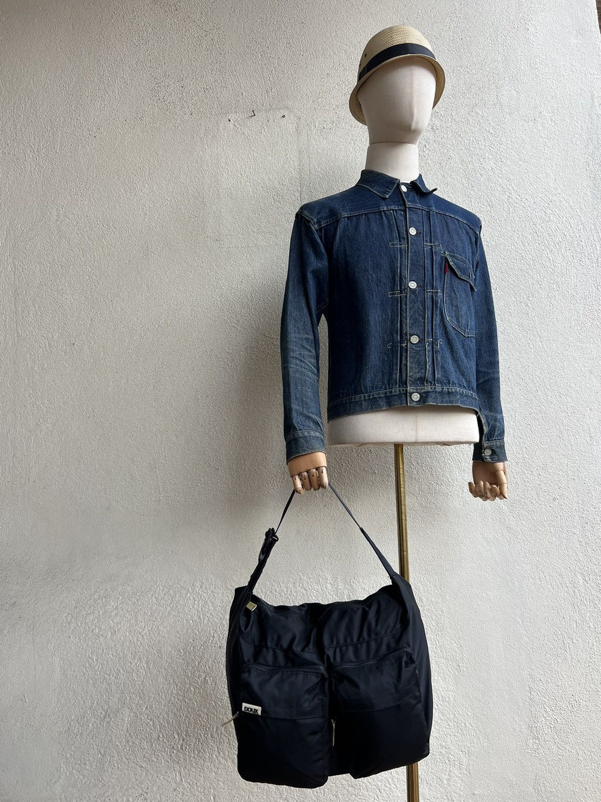 Vintage × Yohji Yamamoto Vintage Yohji Yamamoto Y’saccs DOUX Cargo Bag Size ONE SIZE - 5 Thumbnail