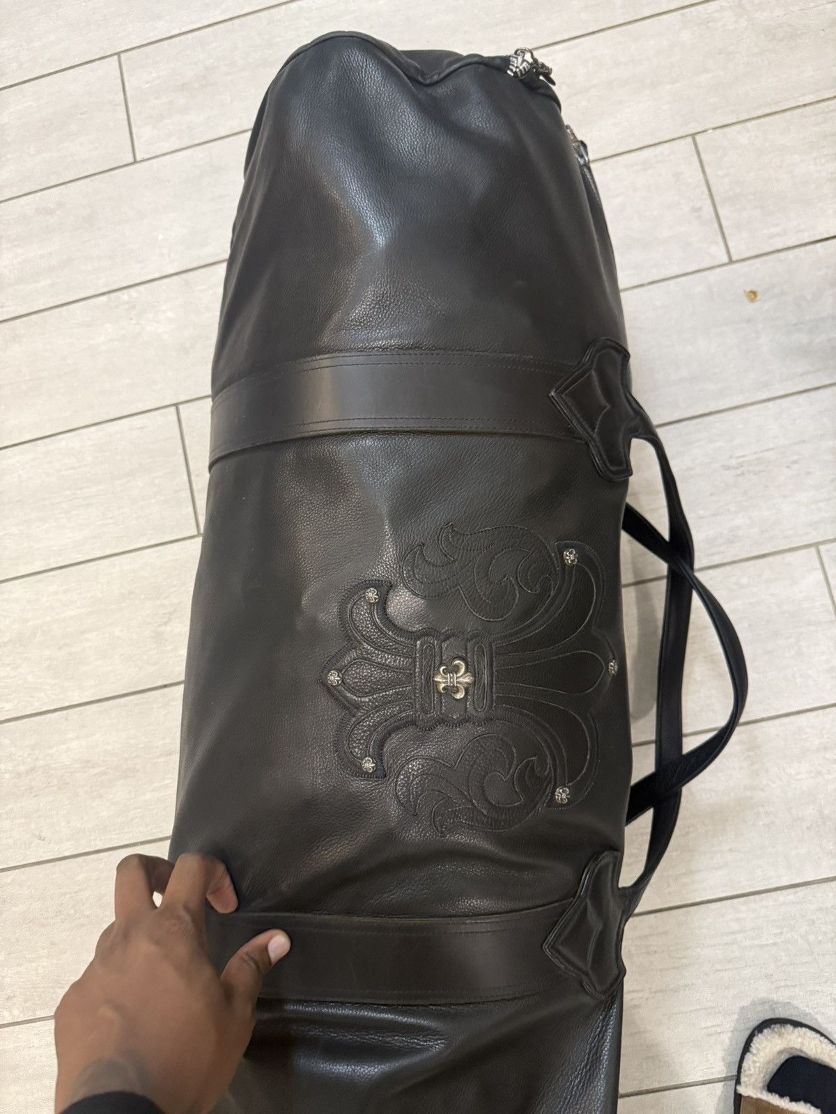 Chrome Hearts CHROME HEARTS FLEUR DUFFLE XXL Size ONE SIZE - 16 Thumbnail