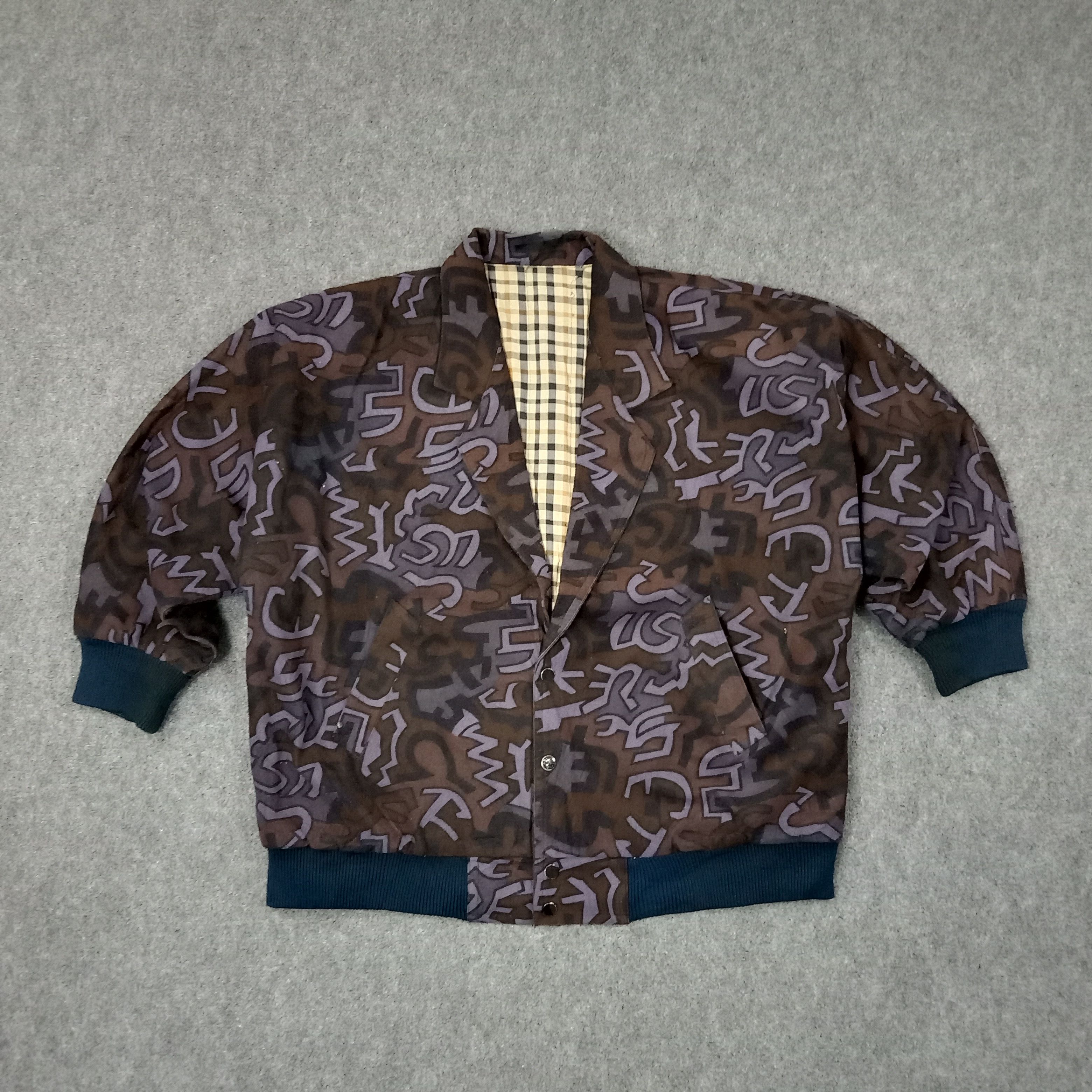 Designer Art Japanese Brand Designer Blazer C243N7 Size US XXL / EU 58 / 5 - 1 Thumbnail