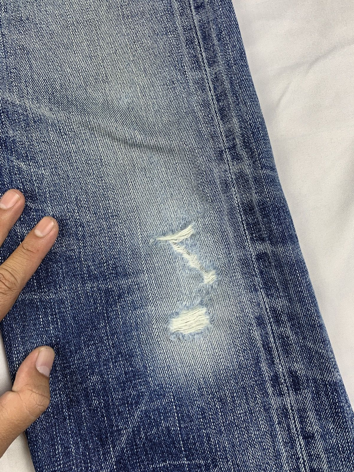 Eternal ETERNAL by Bitchu Kurashiku Japan Baker Slevedge Denim Pants Size US 28 / EU 44 - 4 Thumbnail