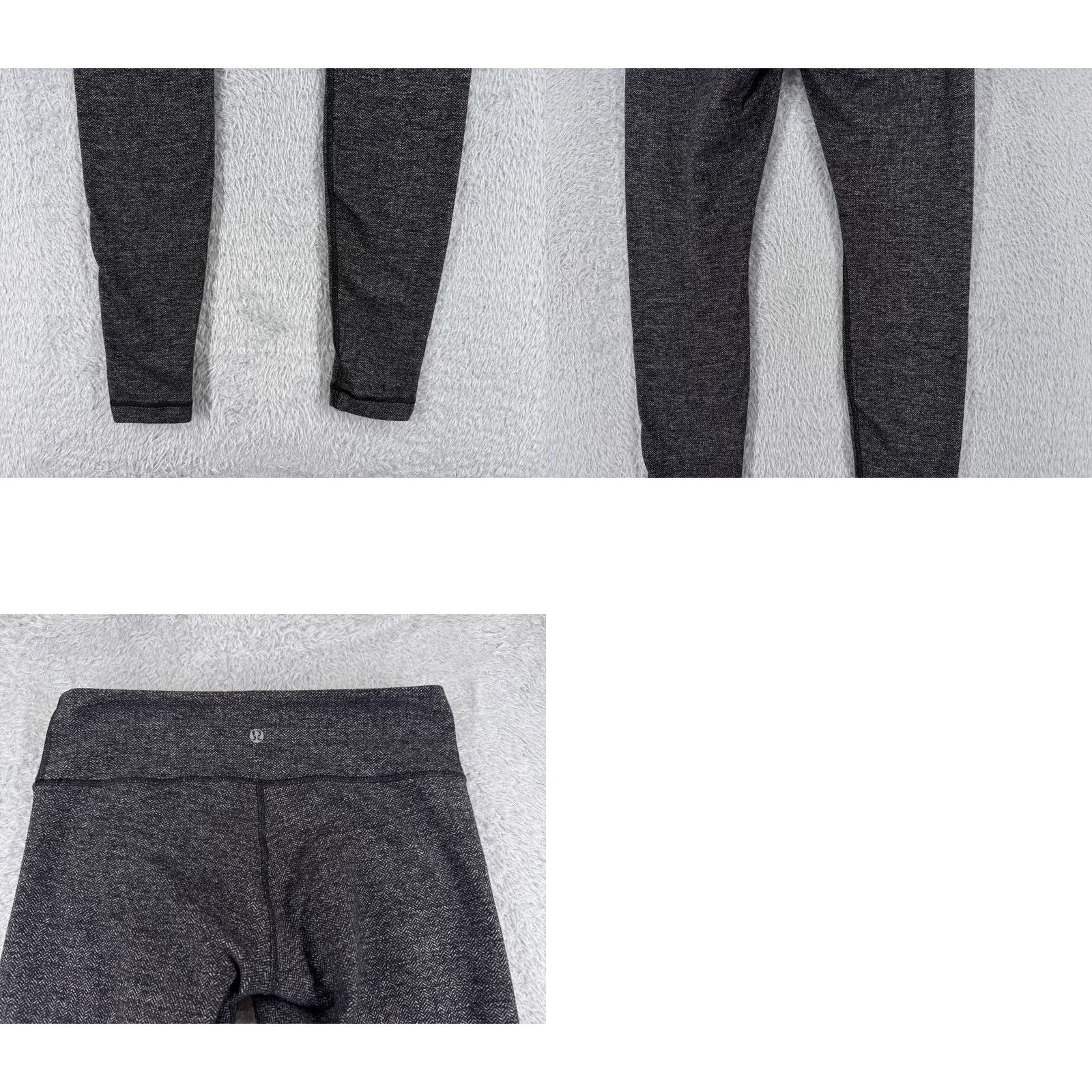 Lululemon Lululemon Wunder Under Pants Womens 8 Gray Textured Luon Fabric W5477S Yoga Activewear Pants 30.5 in Inseam Women Womens Size 30" / US 8 / IT 44 - 9 Thumbnail