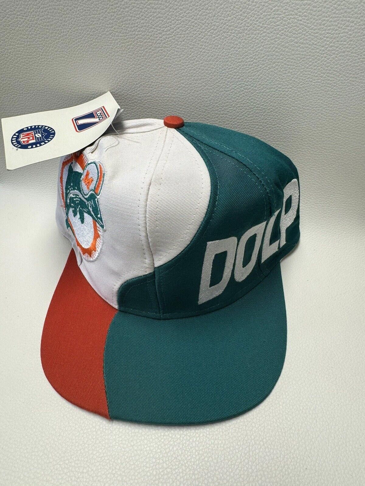 Logo 7 × NFL × Vintage Vintage NWT NFL Miami Dolphins Logo 7 SnapBack Hat Size ONE SIZE - 2 Thumbnail