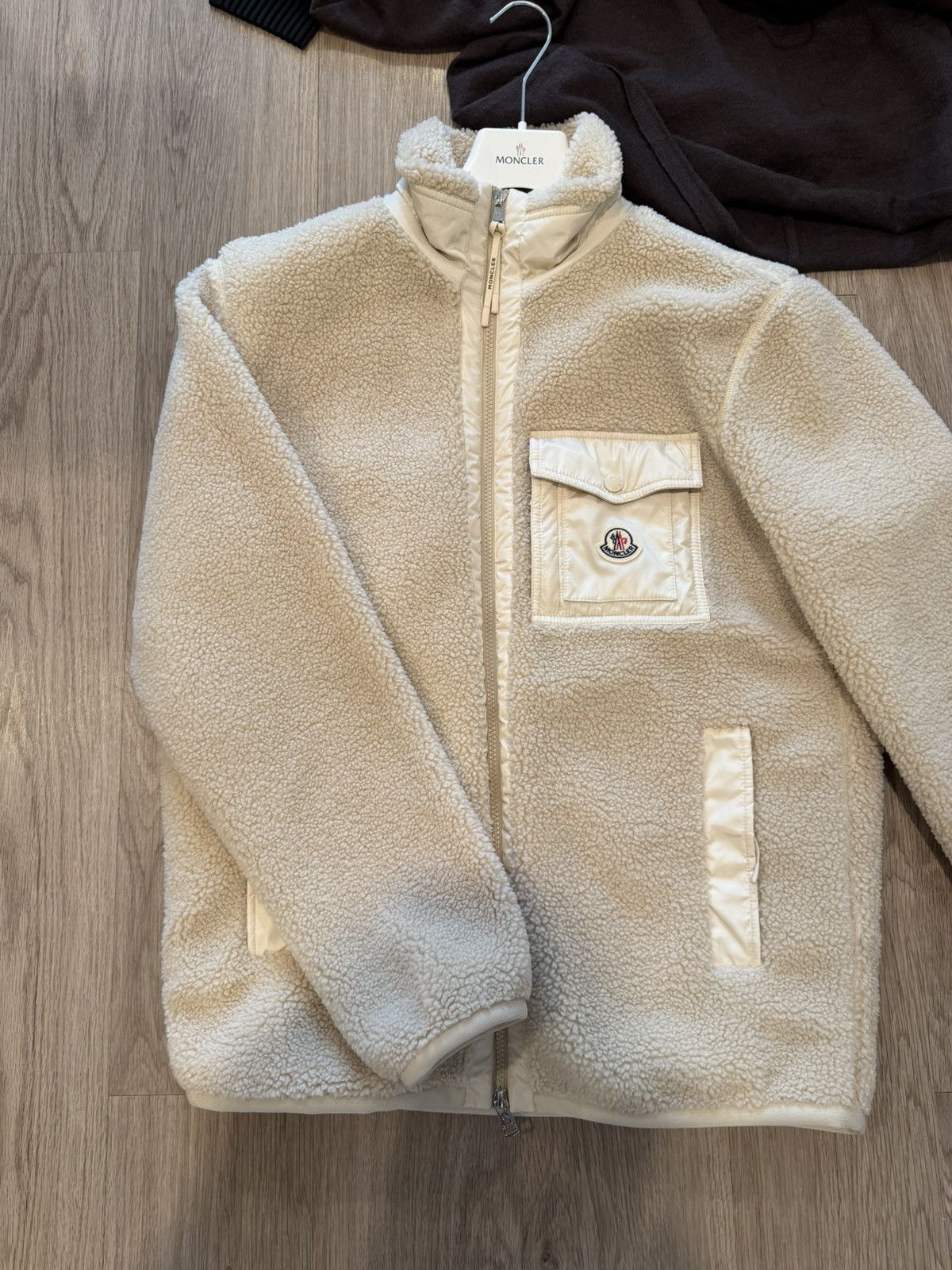 Moncler Moncler fleece zip up cardigan Sz Medium Size US M / EU 48-50 / 2 - 1 Thumbnail