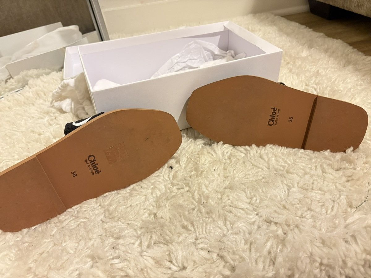 Chloe Chloé Woody Flat Sandal Size US 6 / IT 36 - 4 Thumbnail