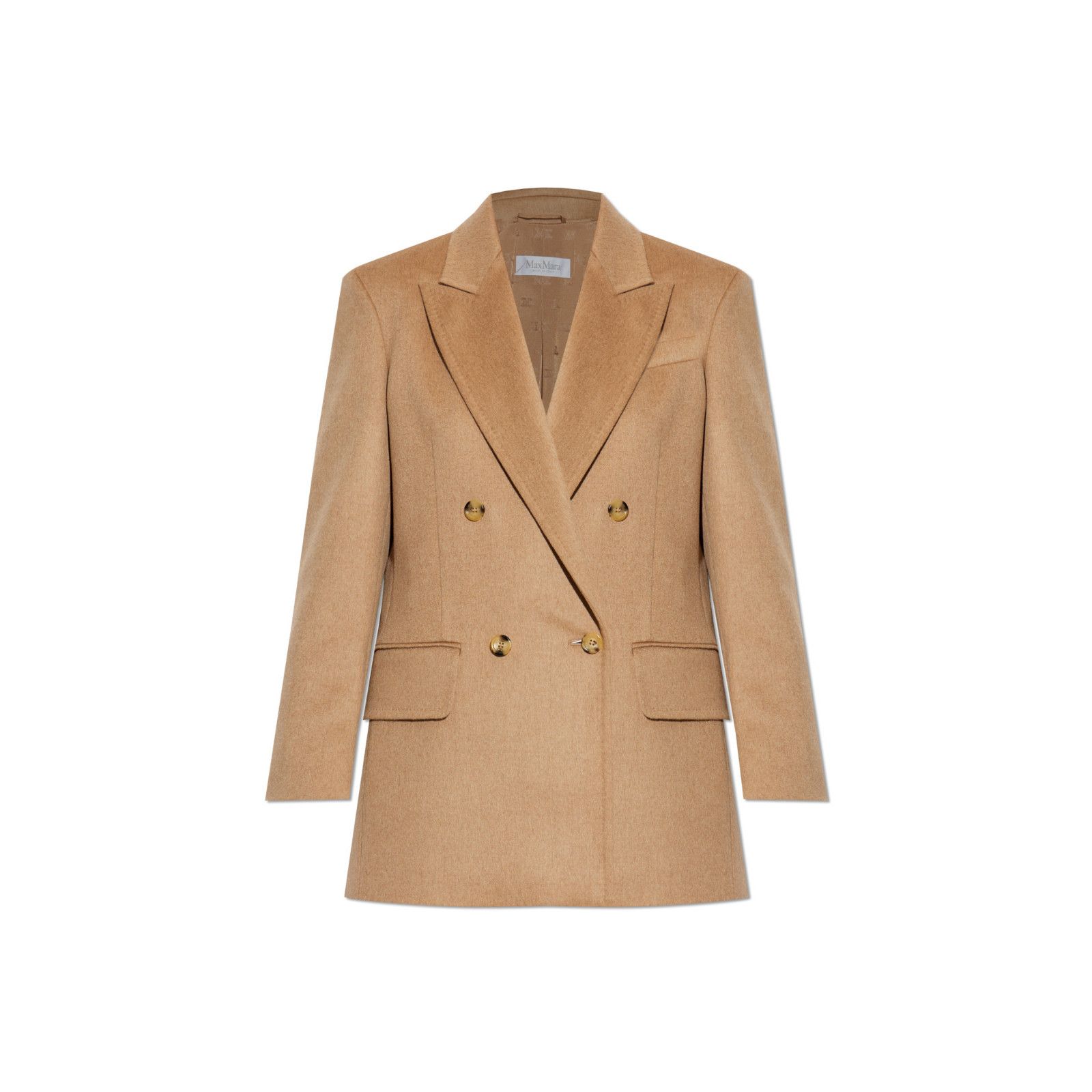 Max Mara MAX MARA Olimpia Zibeline Camel Blazer Jacket New & Authenti Size M / US 6-8 / IT 42-44 - 1 Thumbnail