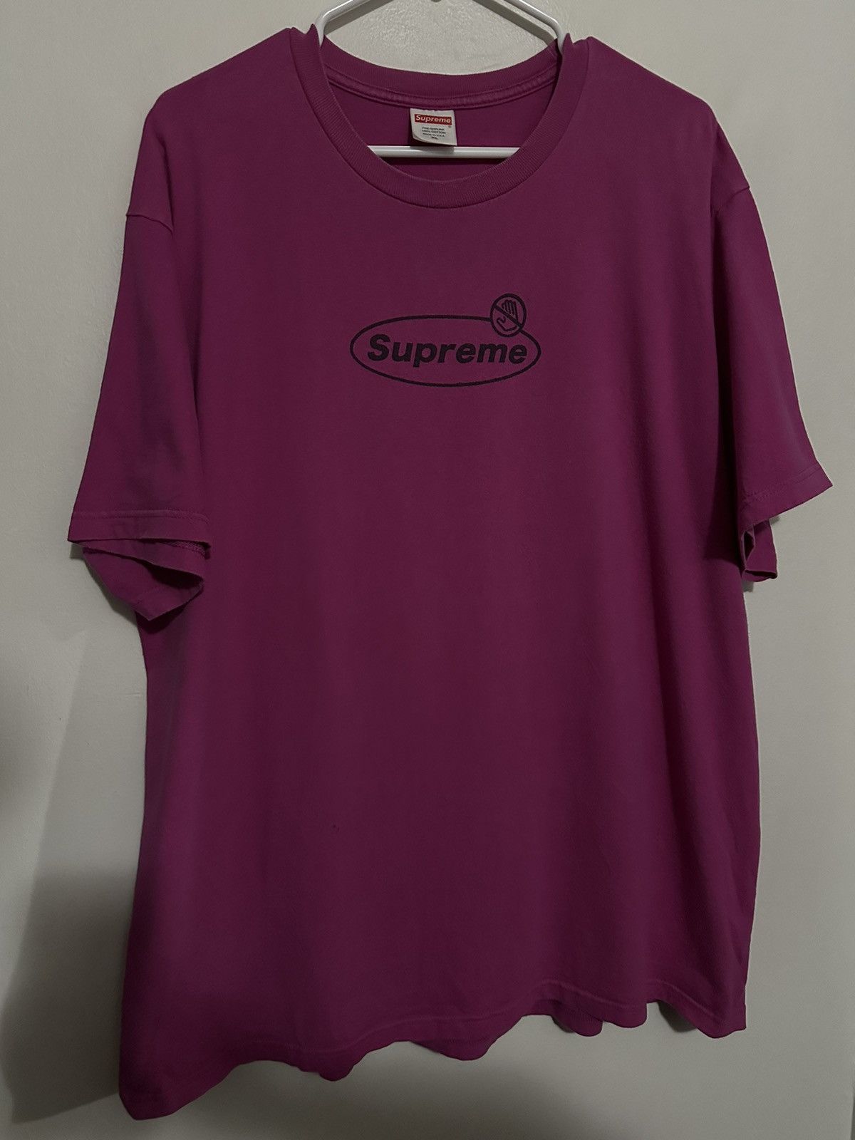 Supreme Supreme Warning Tee Size US XL / EU 56 / 4 - 1 Thumbnail