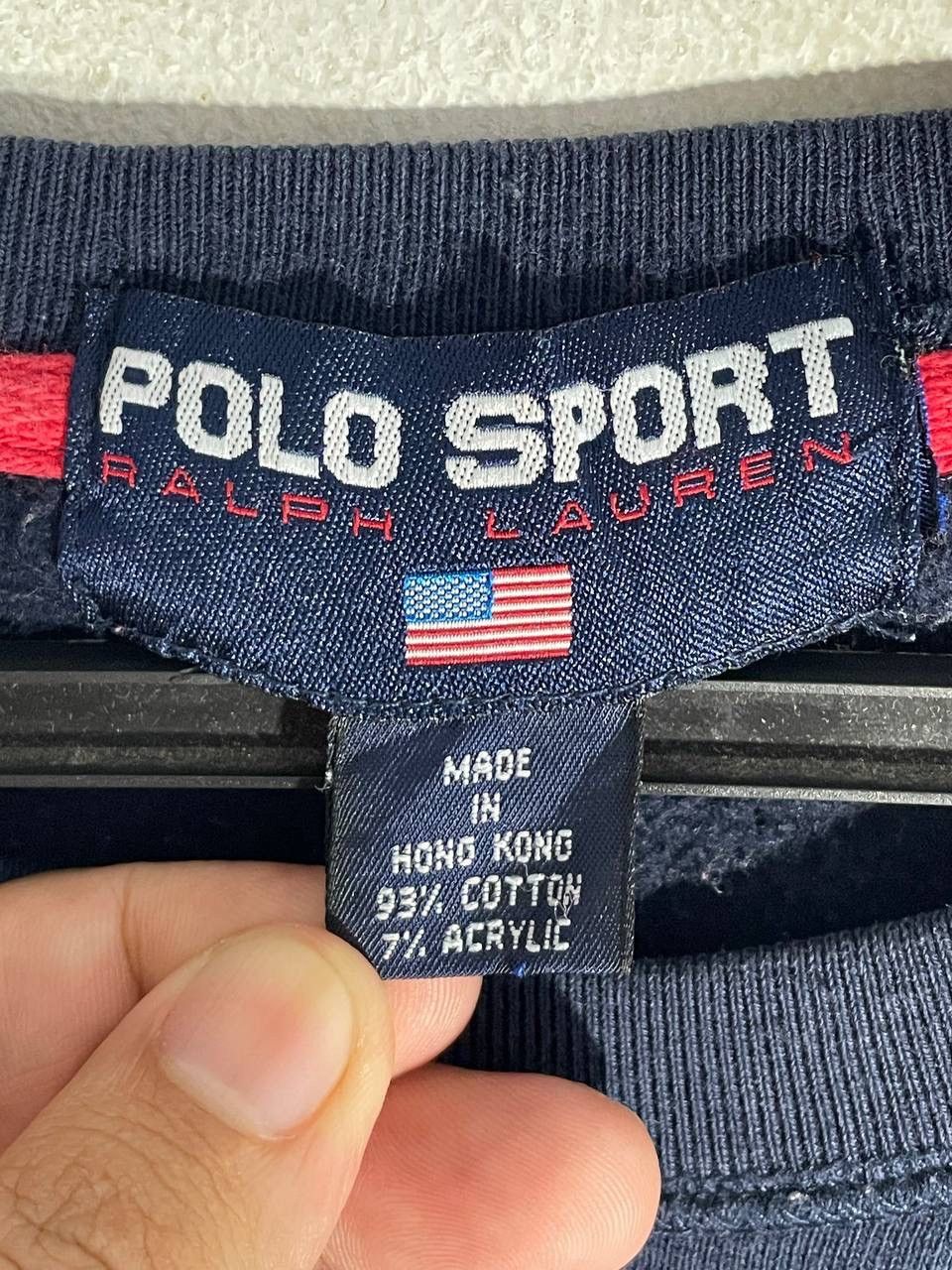 Polo Ralph Lauren Vintage polo sport sweatshirt jumper size M Size US M / EU 48-50 / 2 - 4 Thumbnail