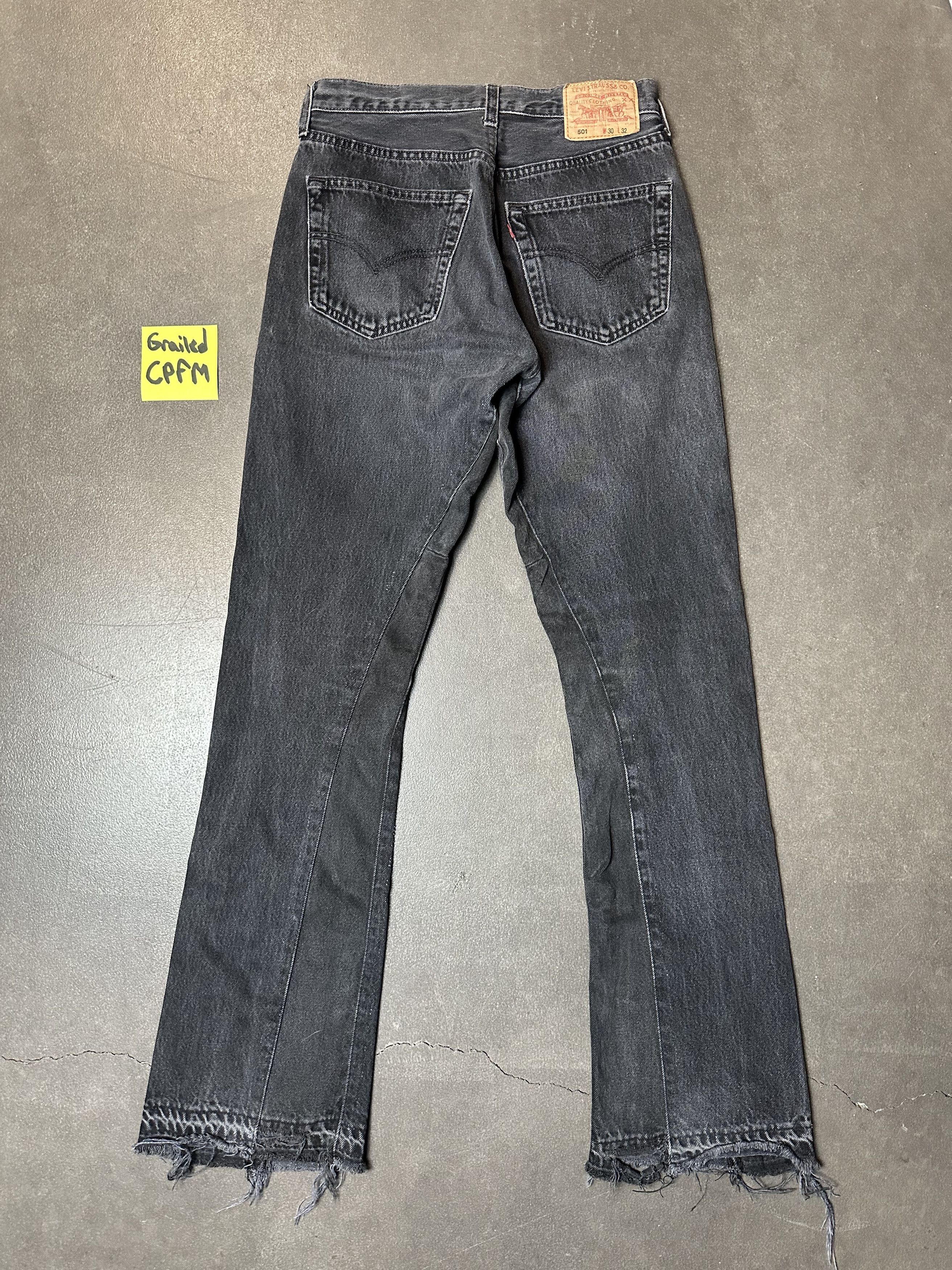 Levi's Vintage Clothing Vintage Flared Levis Size US 29 - 2 Thumbnail