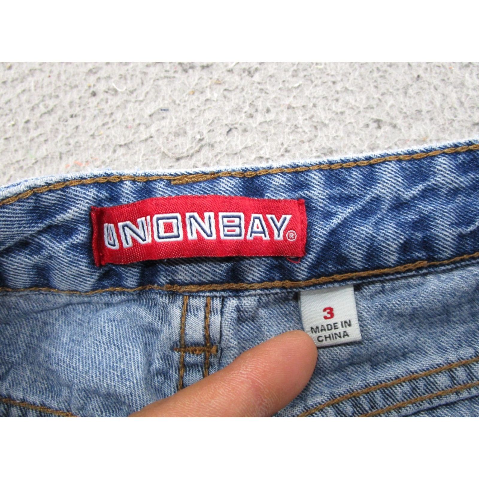 Vintage VTG Union Bay Jeans Tapered Leg High Rise Mom Size 3 Blue Denim Read Women's Size 26" / US 2 / IT 38 - 5 Thumbnail