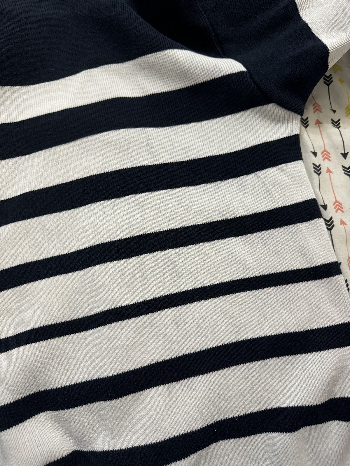 Lacoste Lacoste vintage white blue striped sweater knitwear Size US XXL / EU 58 / 5 - 11 Thumbnail