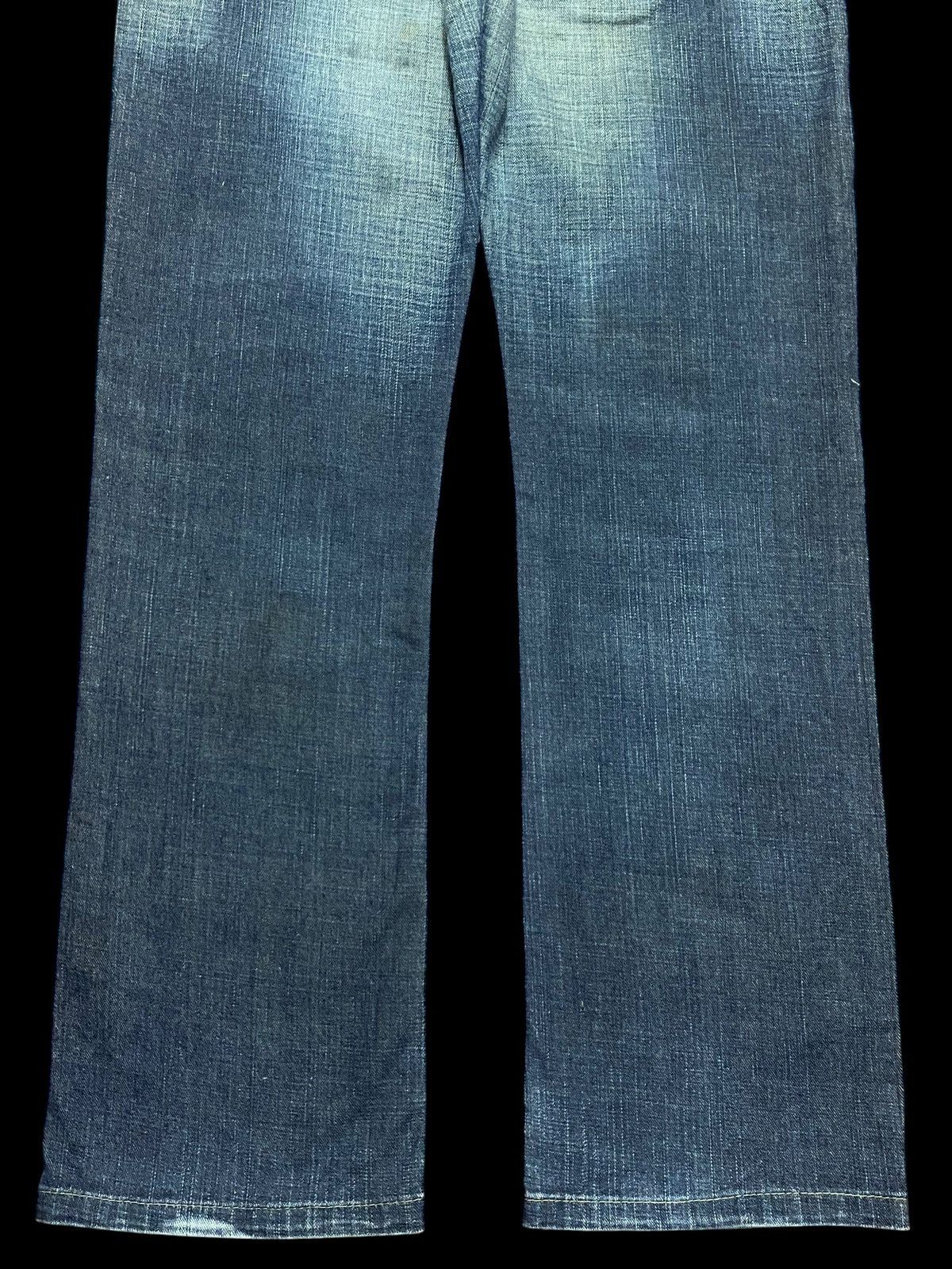 Edwin Vintage Edwin Edge Blue Wash Whisker Loose Jeans Size US 32 / EU 48 - 6 Thumbnail