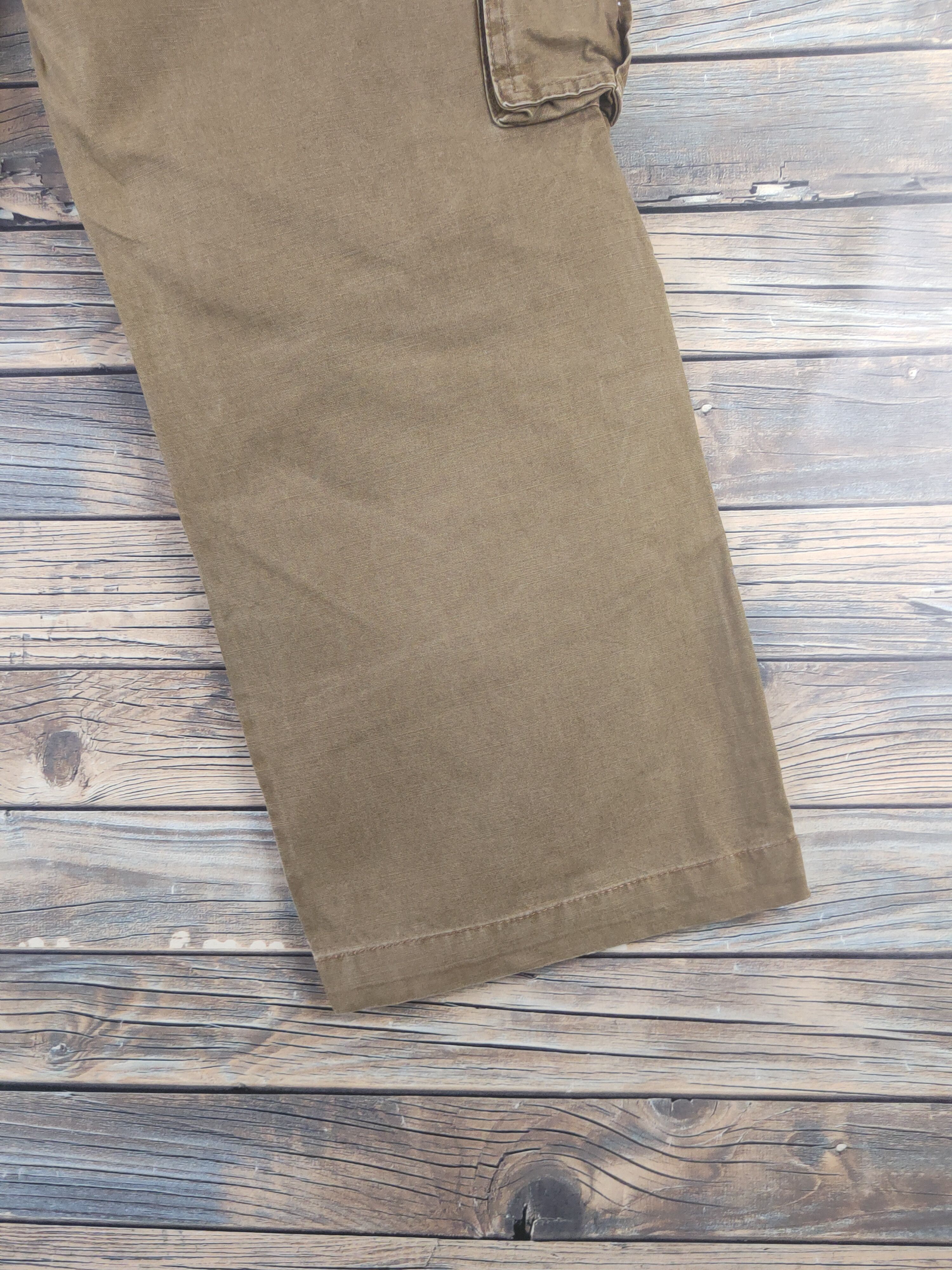 Japanese Brand DL Uniqlo Brown Multipocket Tactical Cargo Pants #1893 Size US 34 / EU 50 - 11 Thumbnail