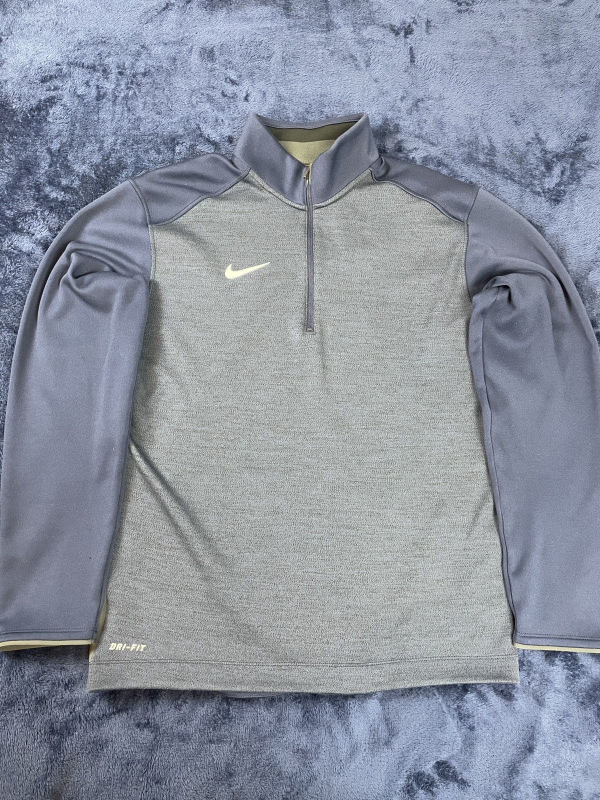 Nike Nike Men’s Small Blue Dri-FIT Half-Zip Top – Lightweight Size US S / EU 44-46 / 1 - 1 Thumbnail